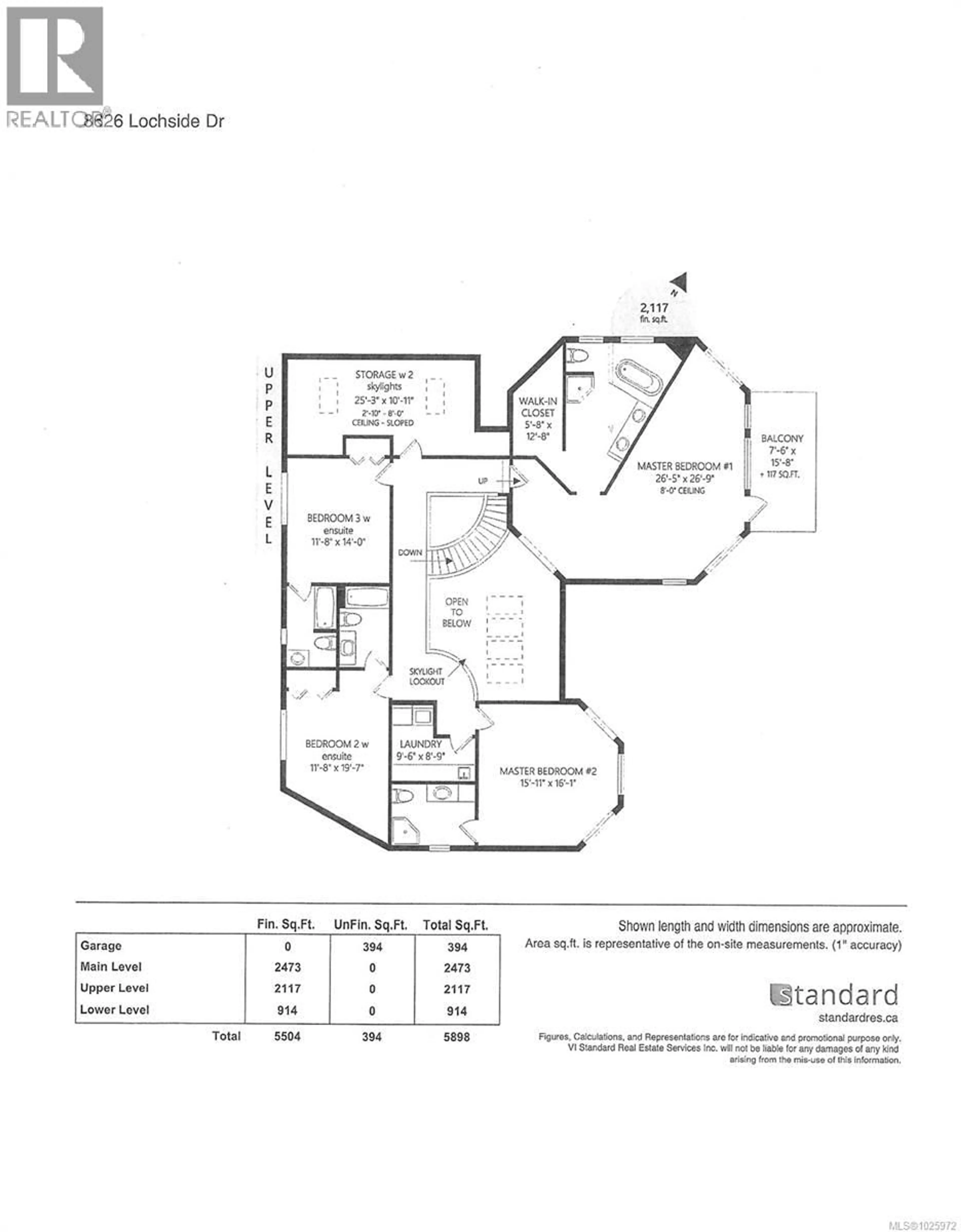 Floor plan for 8626 LOCHSIDE DRIVE, North Saanich British Columbia V8L1M7