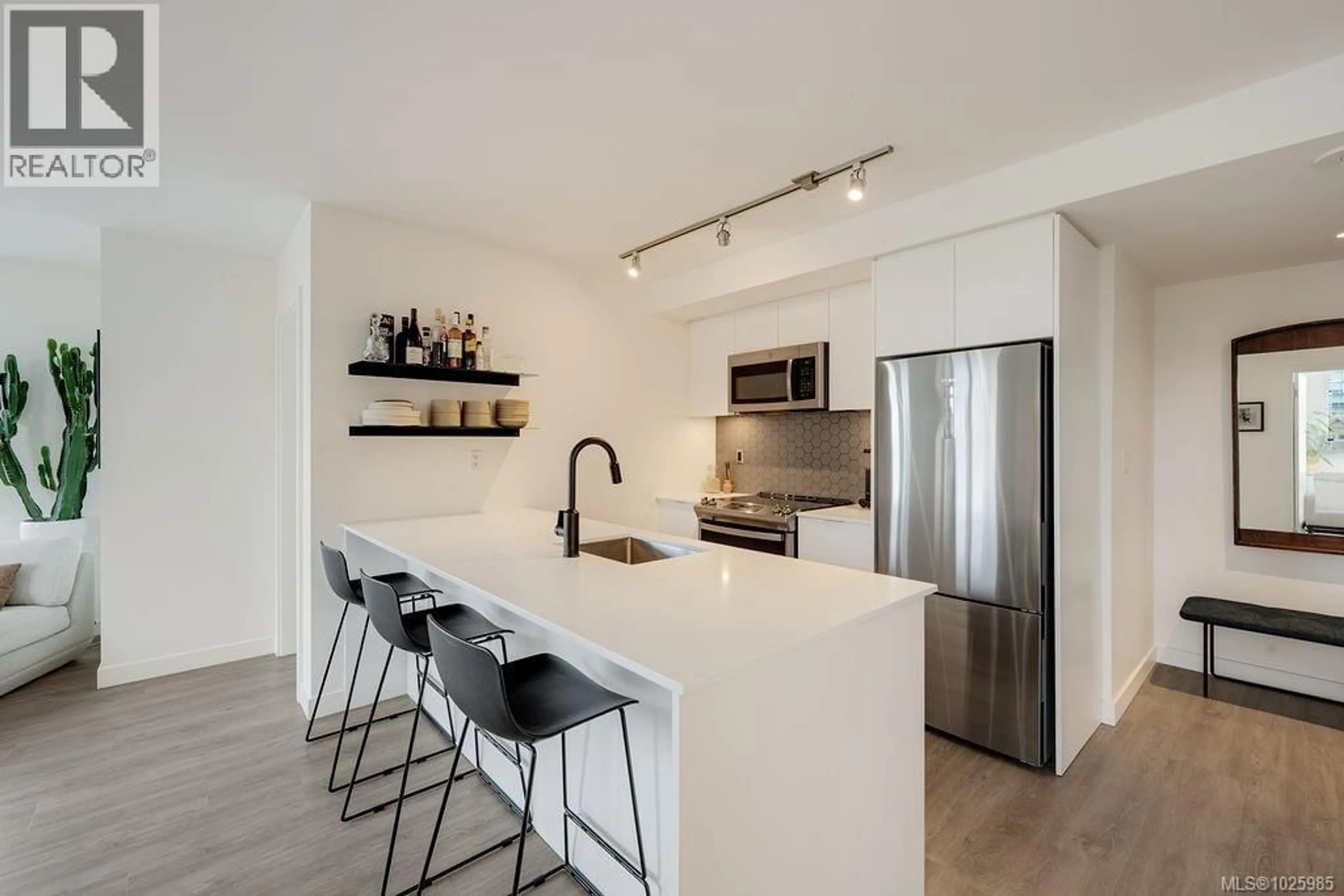 Open concept kitchen, unknown for 604 - 845 JOHNSON STREET, Victoria British Columbia V8W0G3
