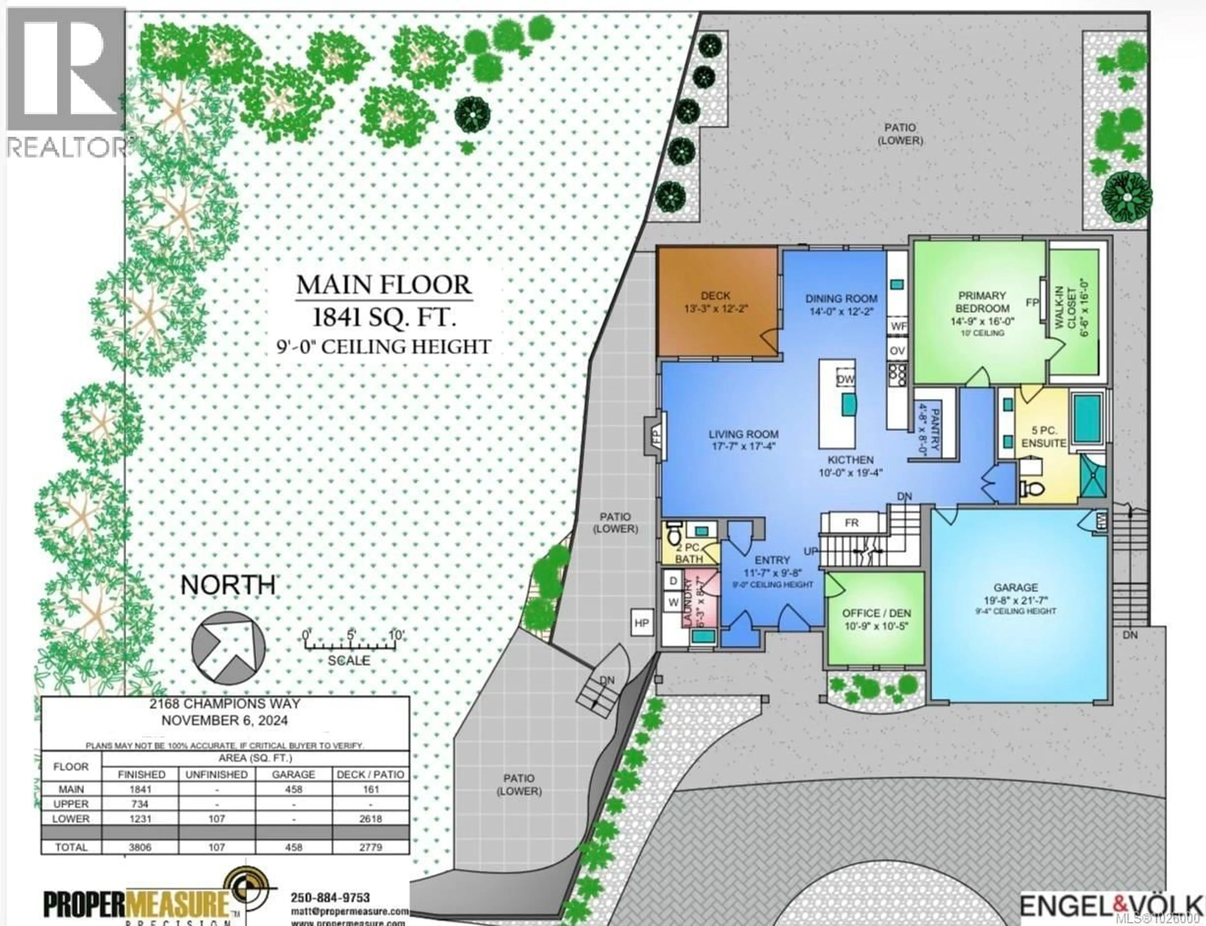 Floor plan for 2168 CHAMPIONS WAY, Langford British Columbia V9B0R9