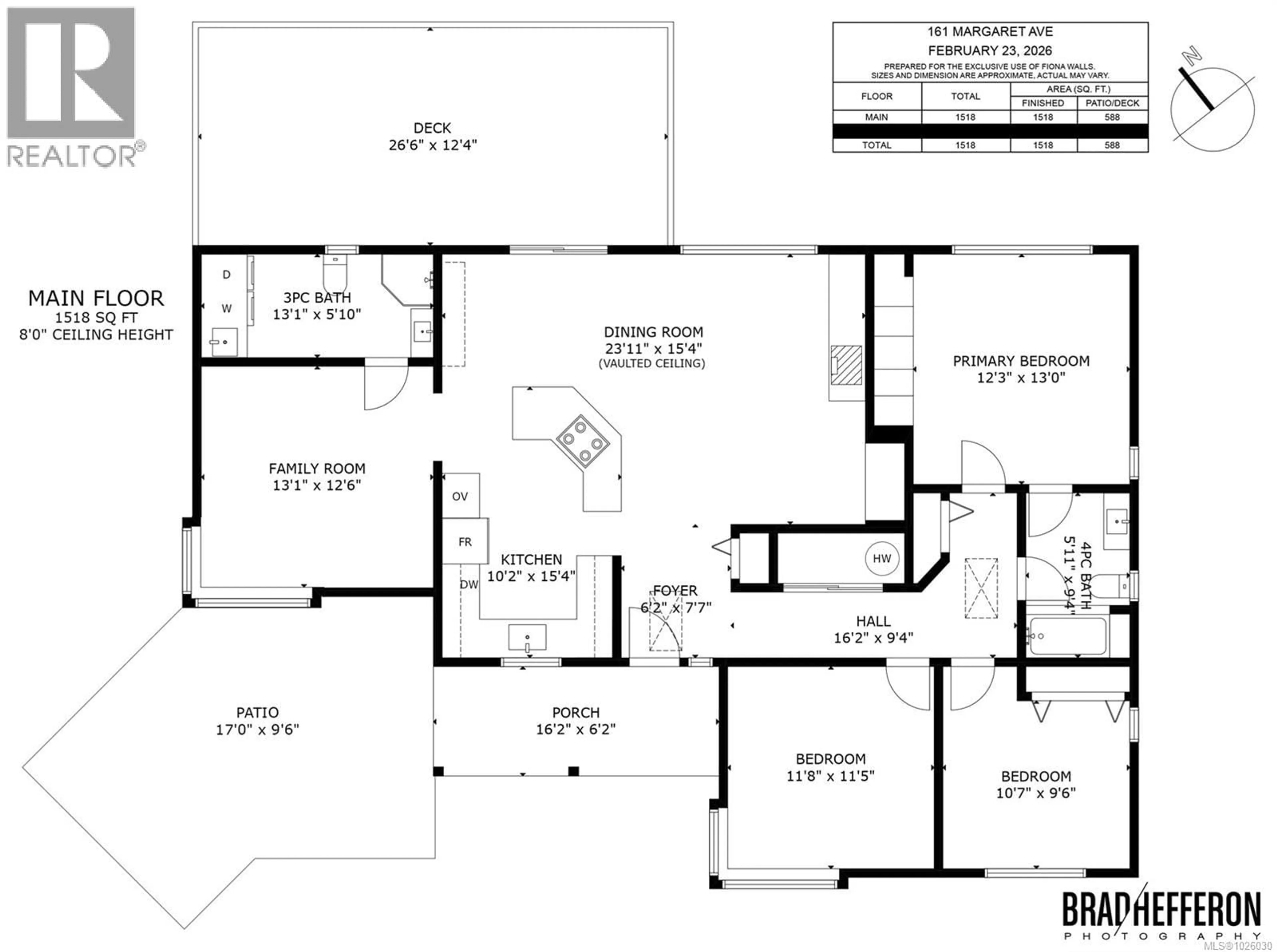Floor plan for 161 MARGARET AVENUE, Salt Spring British Columbia V8K1H4