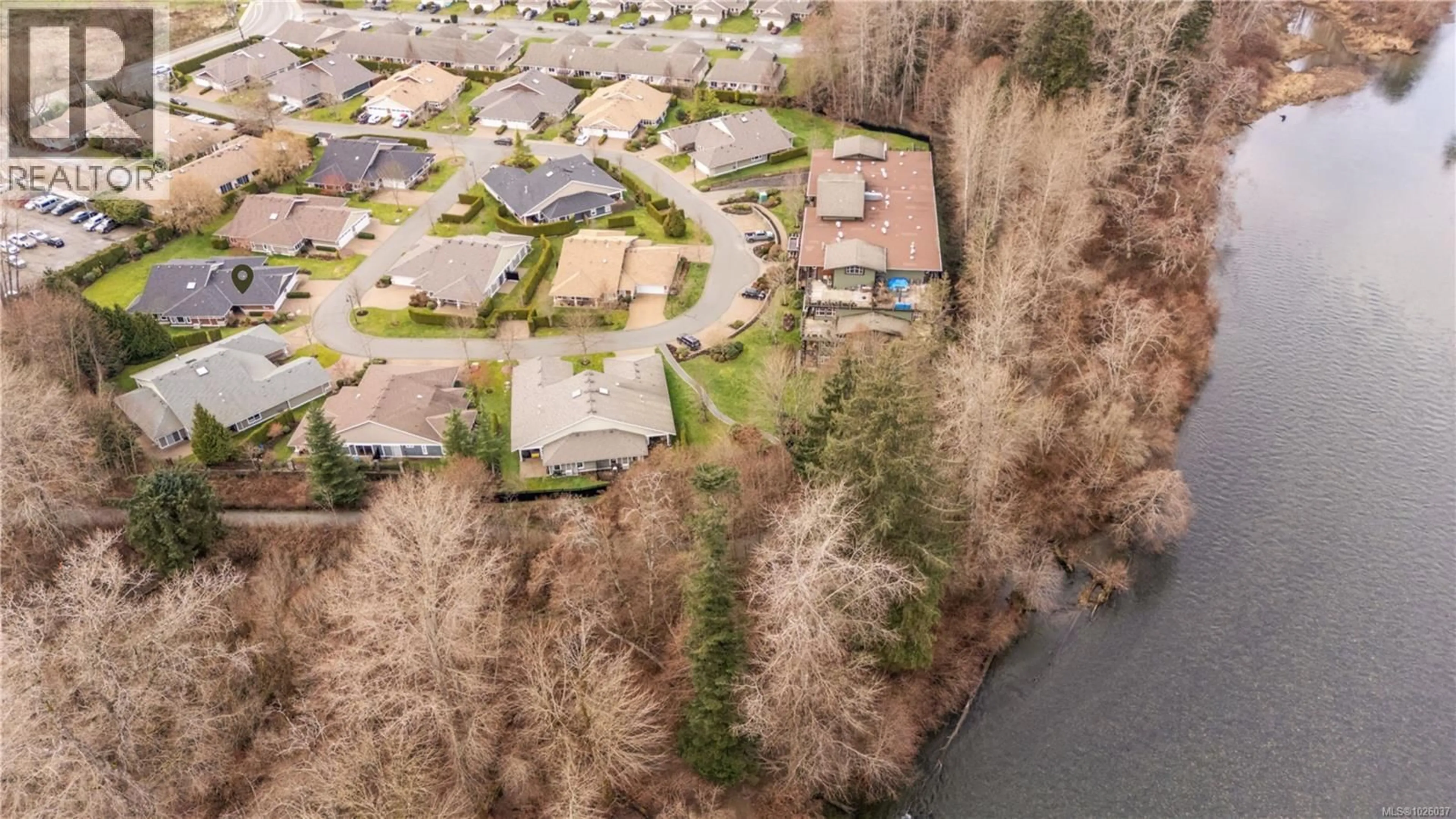 A pic from outside/outdoor area/front of a property/back of a property/a pic from drone, street for 119 - 44 ANDERTON AVENUE, Courtenay British Columbia V9N2G8