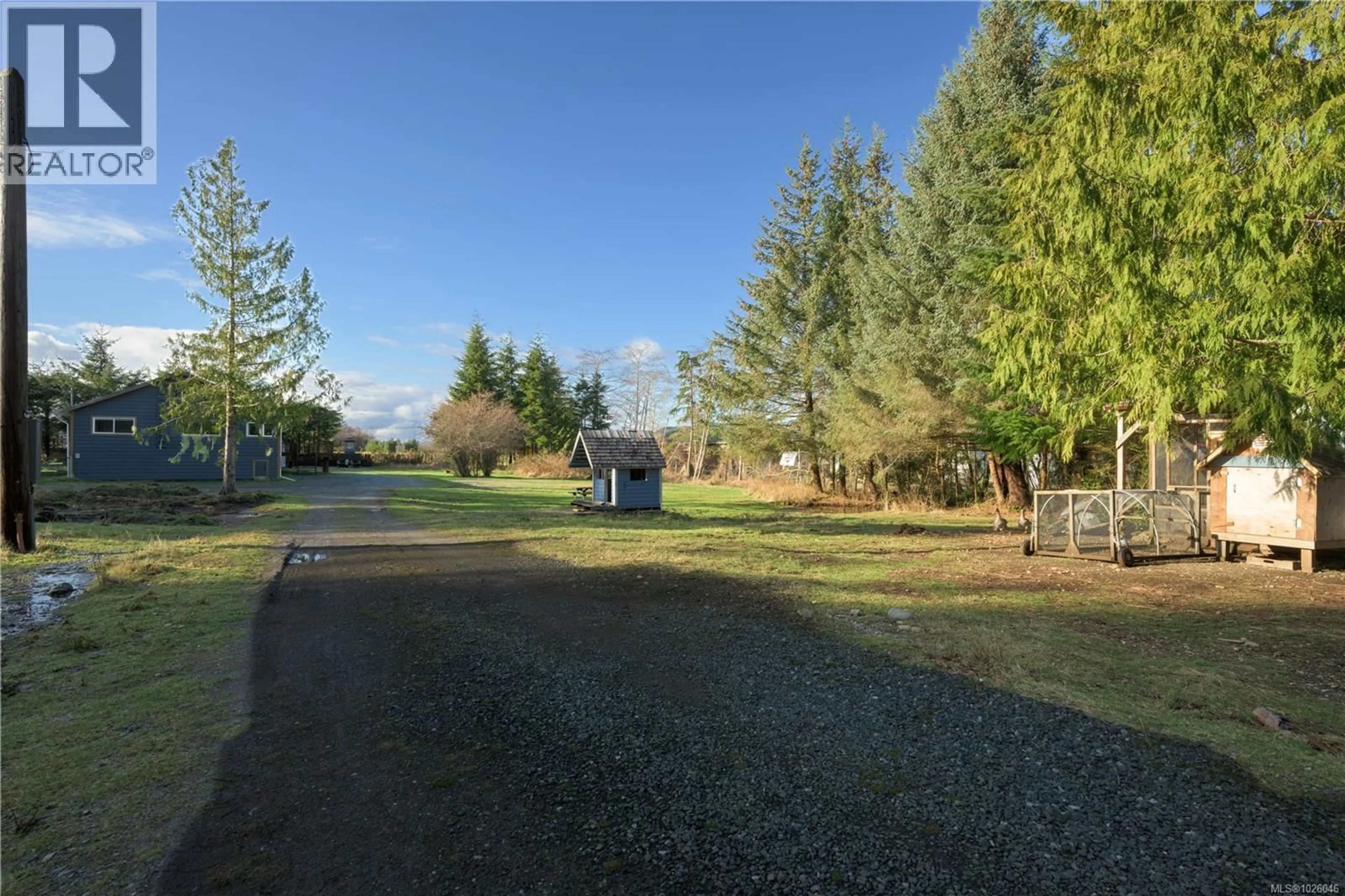 A pic from outside/outdoor area/front of a property/back of a property/a pic from drone, unknown for 1004 JEKYLL ROAD, Hyde Creek British Columbia V0N2R0
