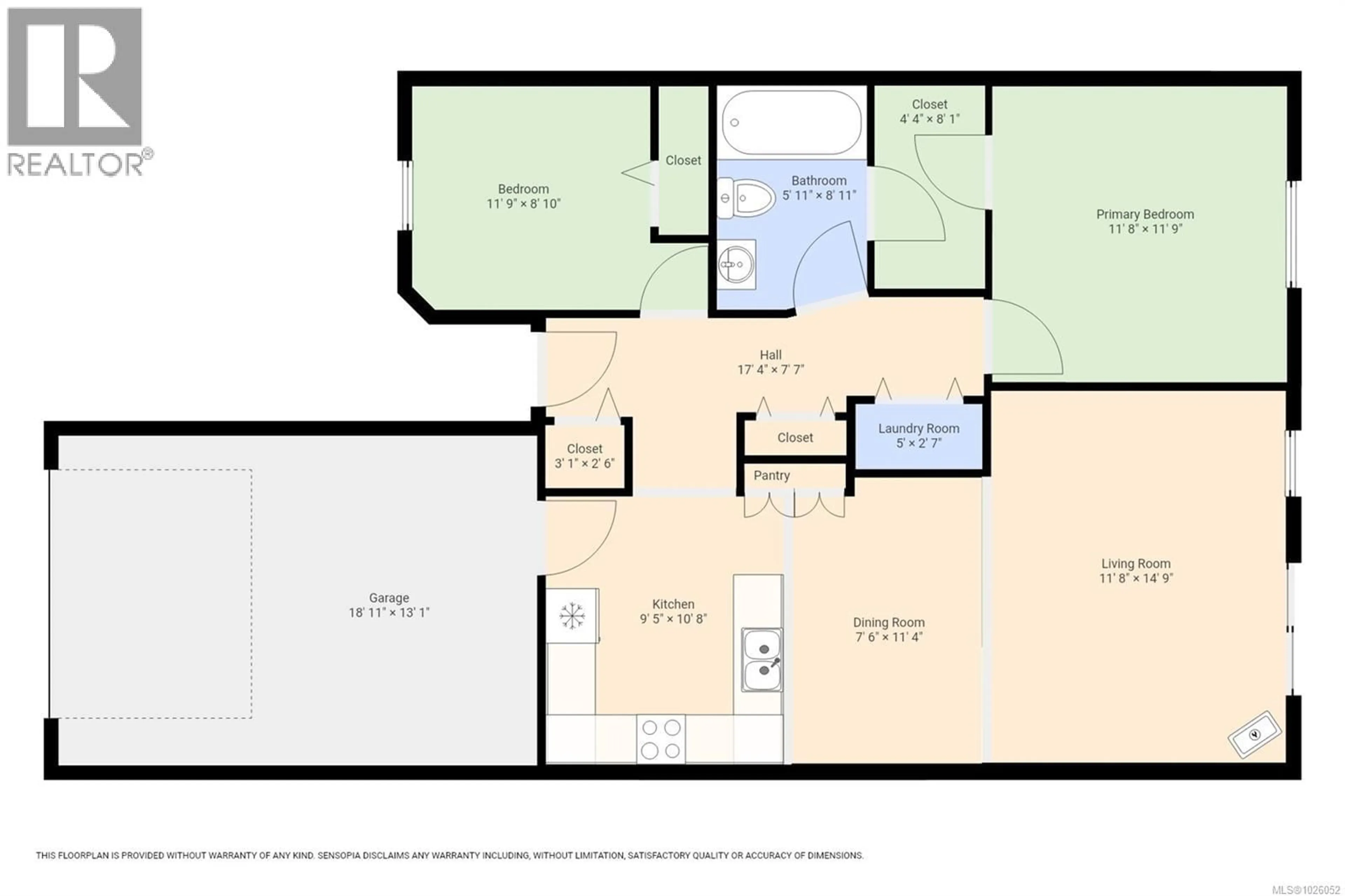 Floor plan for 11 - 396 HARROGATE ROAD, Campbell River British Columbia V9W1W2