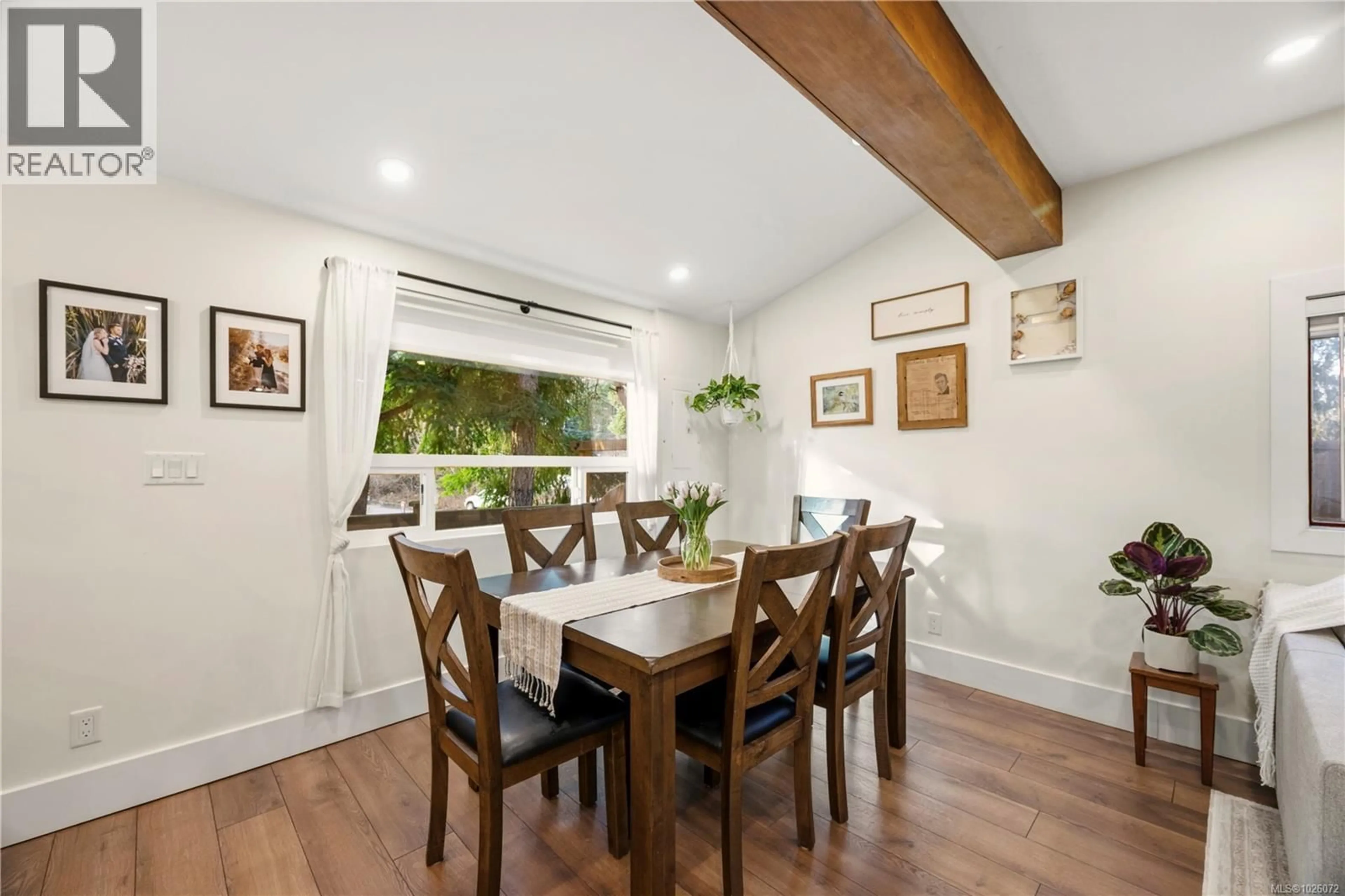 Dining room, wood/laminate floor for 3729 DALLIMORE ROAD, Metchosin British Columbia V9C3X4