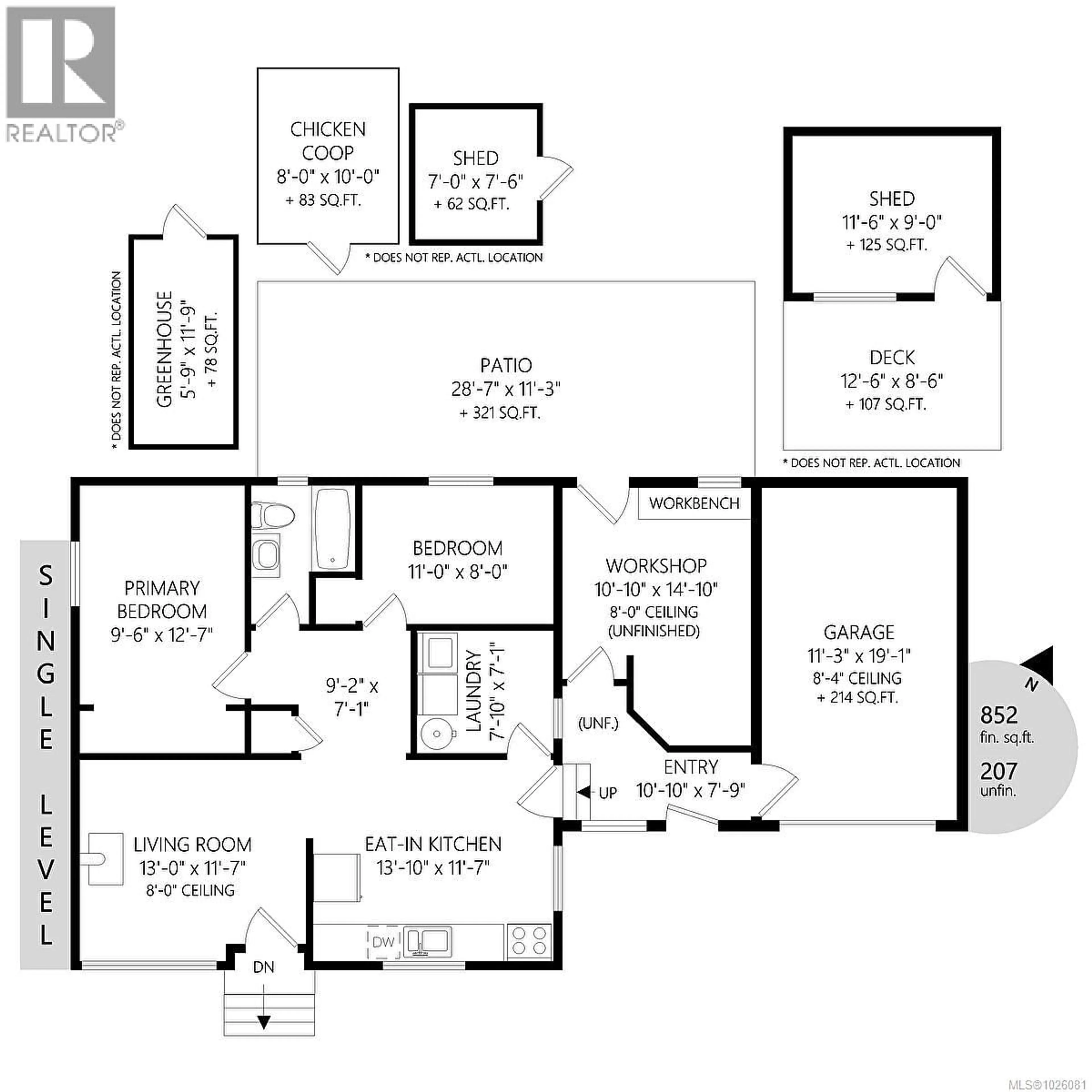 Floor plan for 6716 AYRE ROAD, Sooke British Columbia V9Z0H1