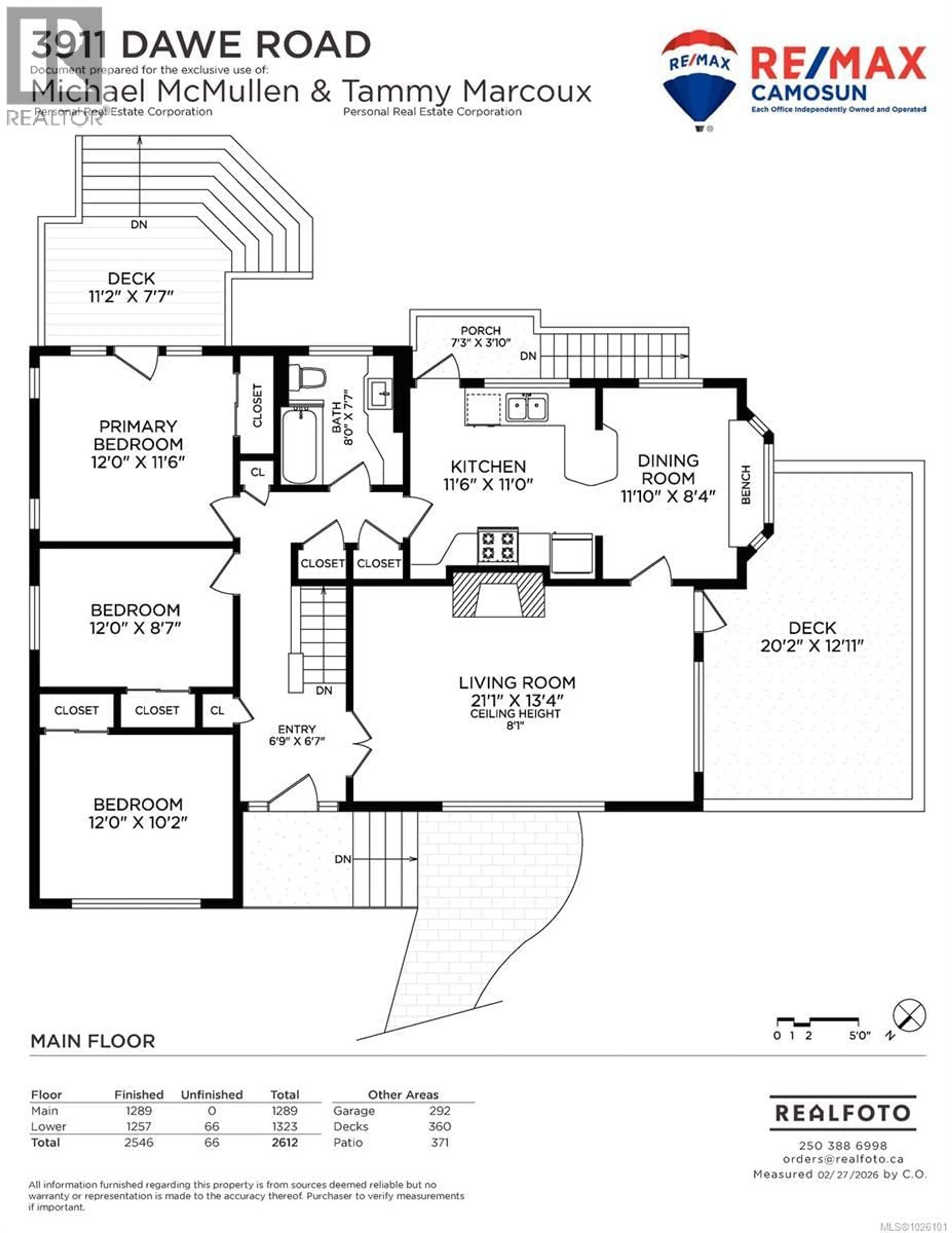 Floor plan for 3911 DAWE ROAD, Saanich British Columbia V8N4H5