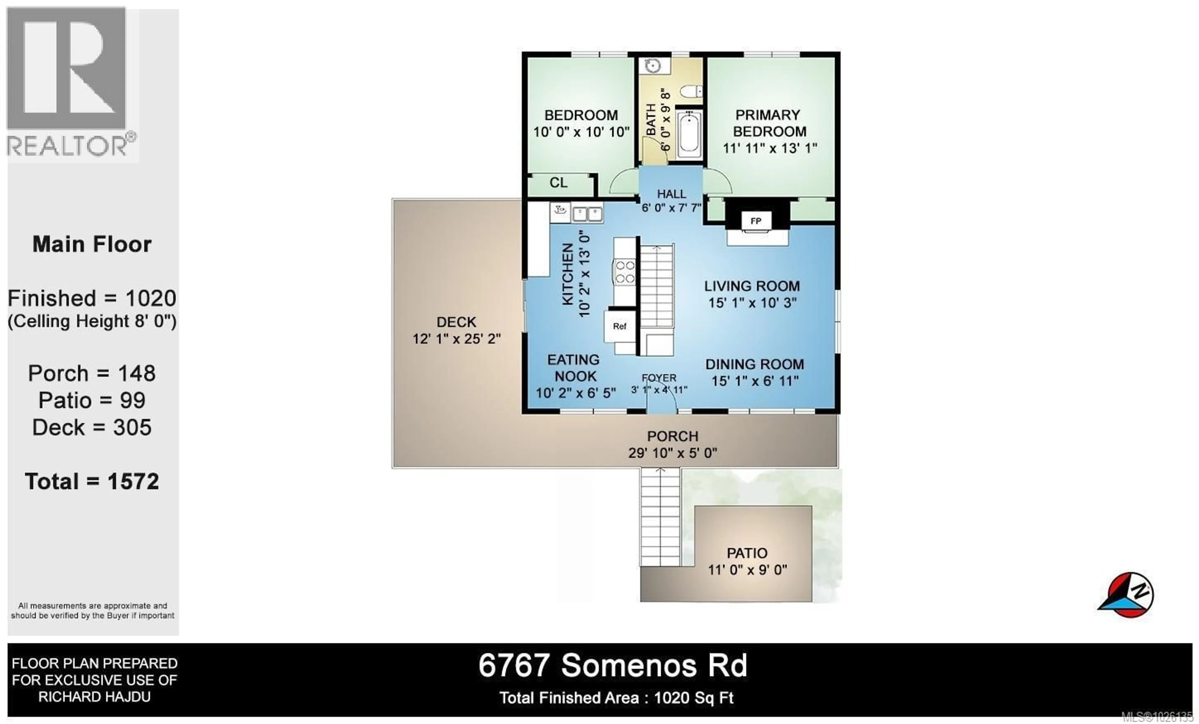 Floor plan for 6767 SOMENOS ROAD, Duncan British Columbia V9L5Z3