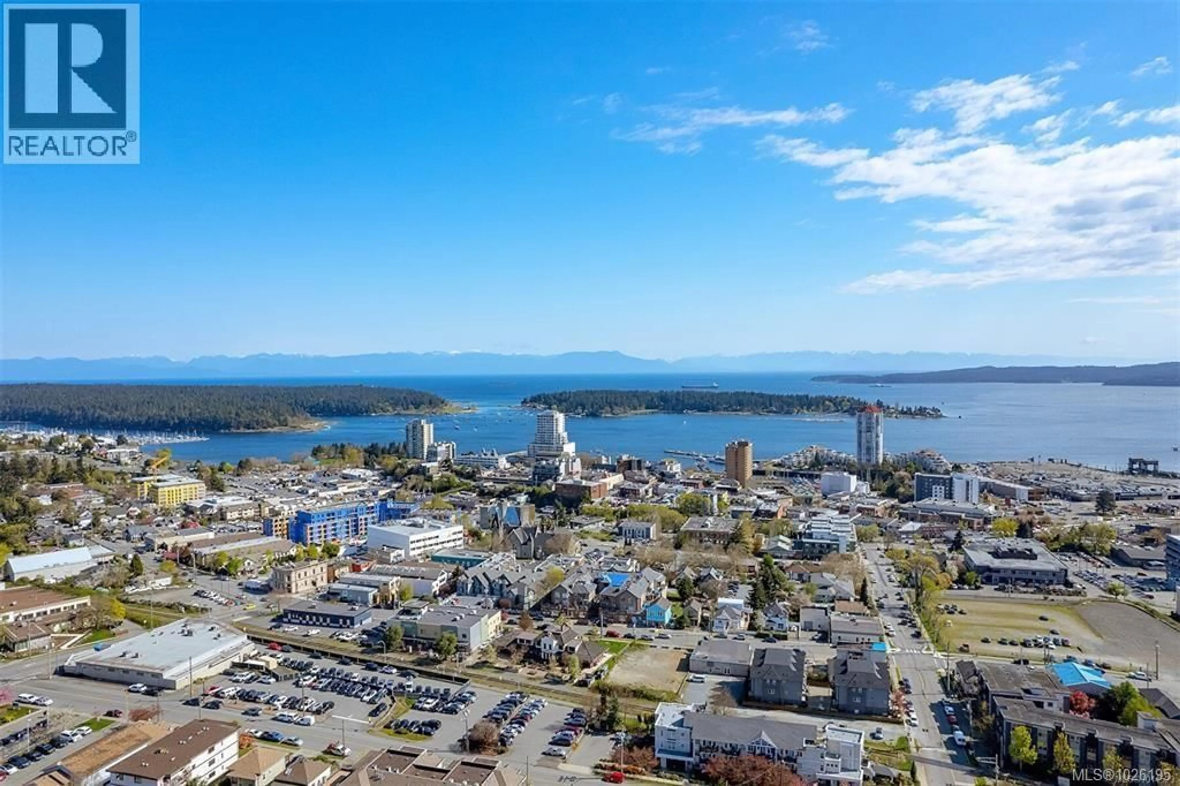 A pic from outside/outdoor area/front of a property/back of a property/a pic from drone, water/lake/river/ocean view for 377 MILTON STREET, Nanaimo British Columbia V9R2K8