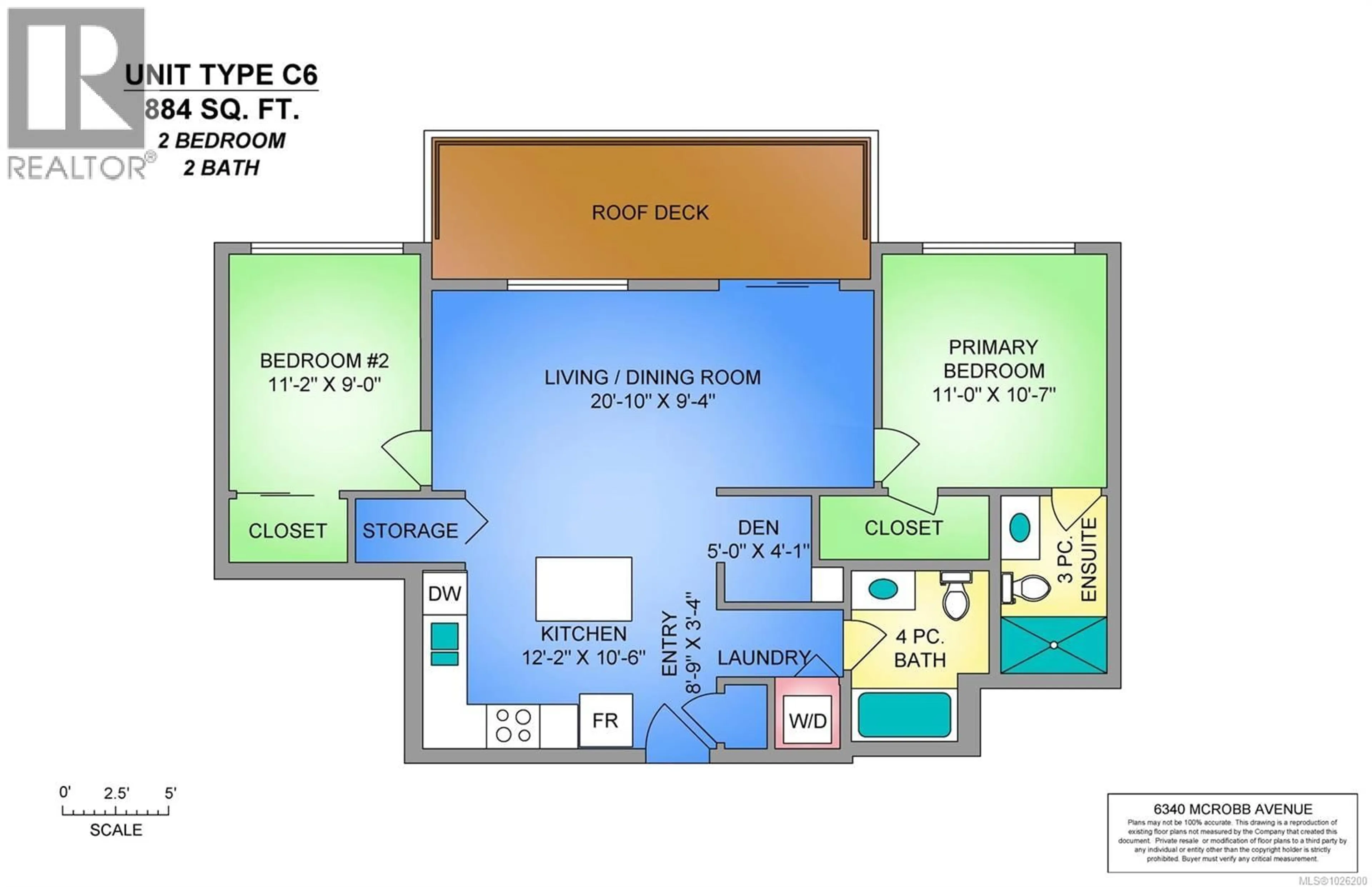 Floor plan for 601 - 6320 SENTINAL DRIVE, Nanaimo British Columbia V9V1W4