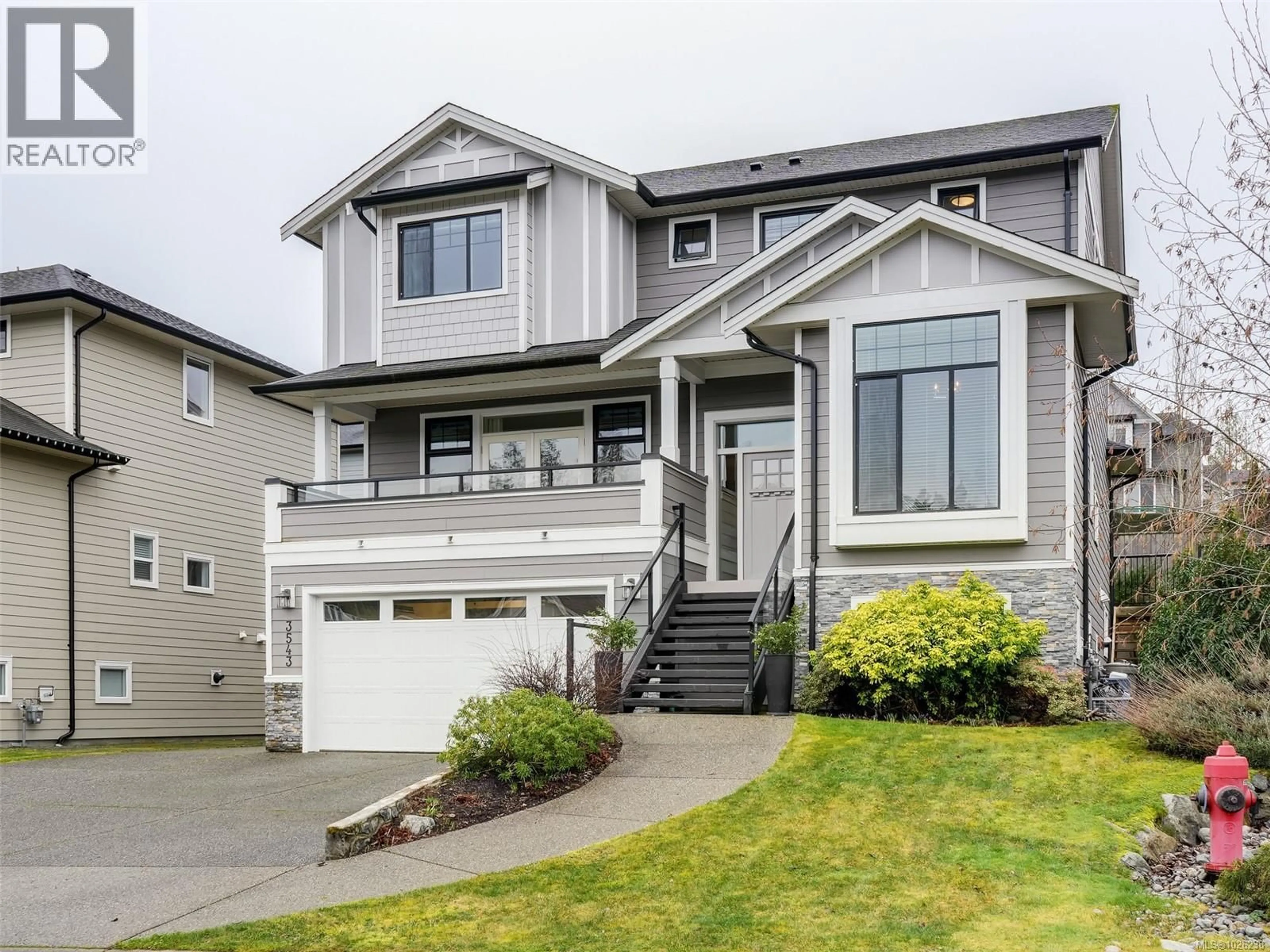 Home with vinyl exterior material, street for 3543 PAPERBARK CRESCENT, Langford British Columbia V9C0L5
