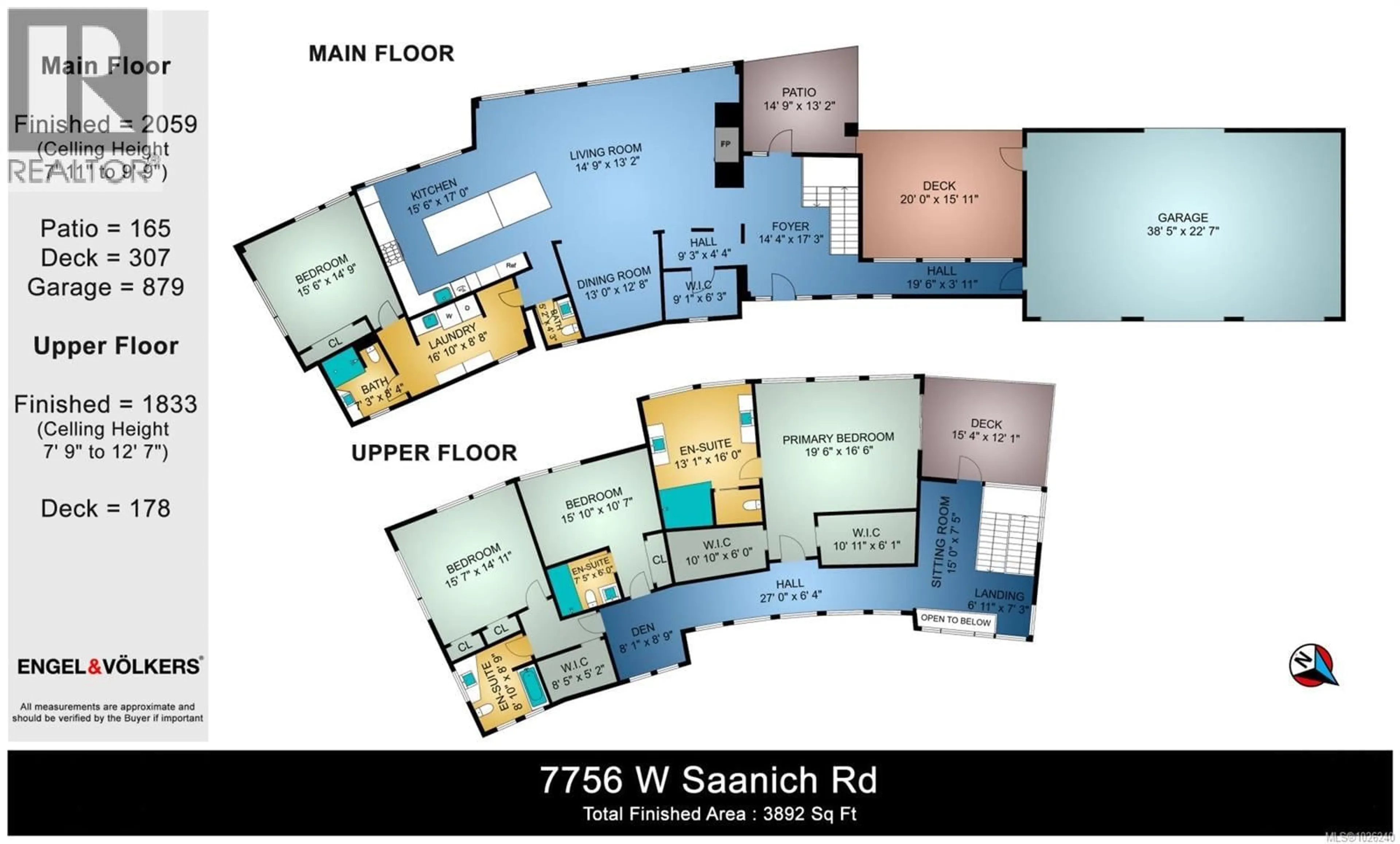 Floor plan for 7756 WEST SAANICH ROAD, Central Saanich British Columbia V8M1R8
