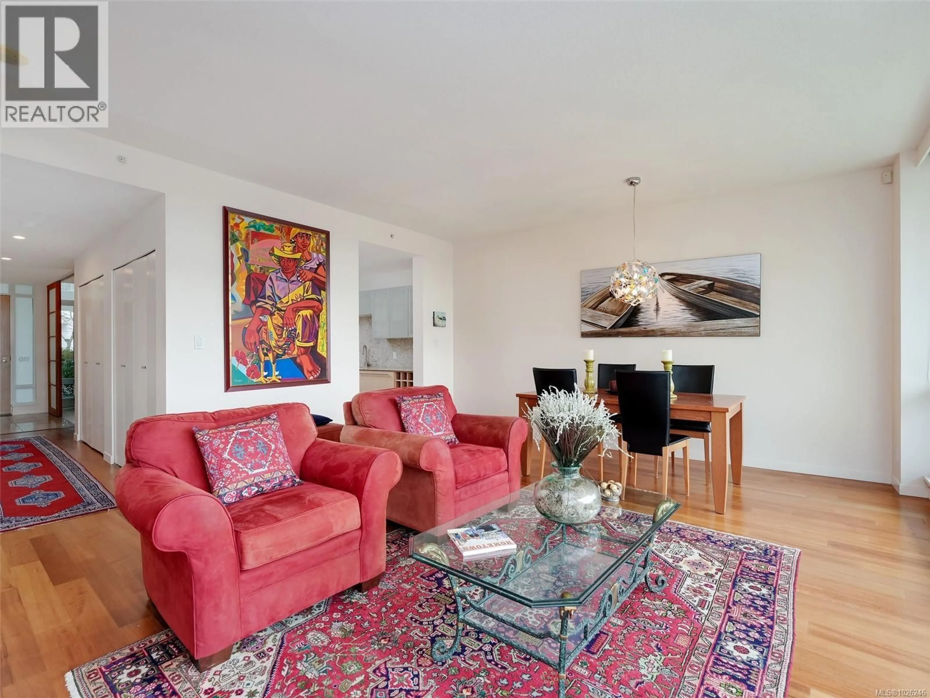 Living room with furniture, unknown for 110 - 68 SONGHEES ROAD, Victoria British Columbia V9A0A3