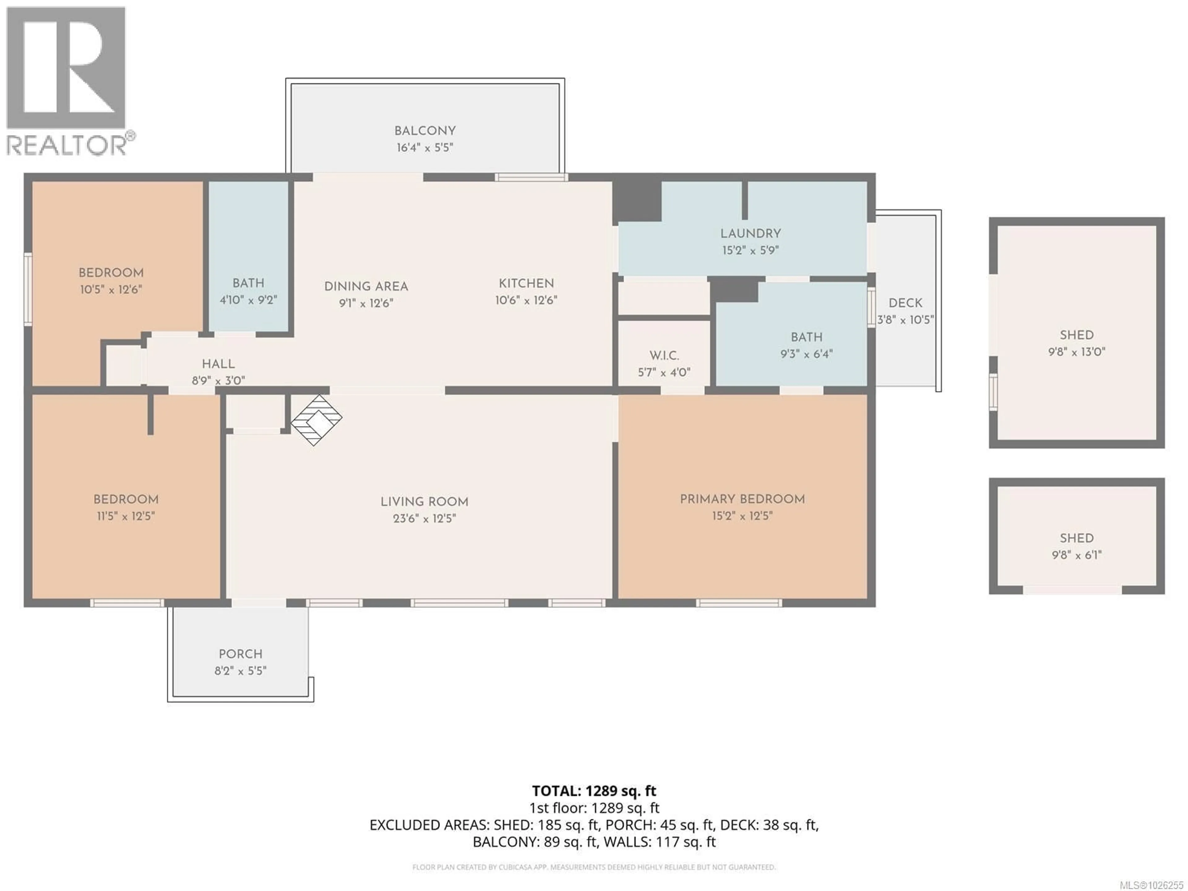 Floor plan for 109 - 1751 NORTHGATE ROAD, Cobble Hill British Columbia V8H0B3