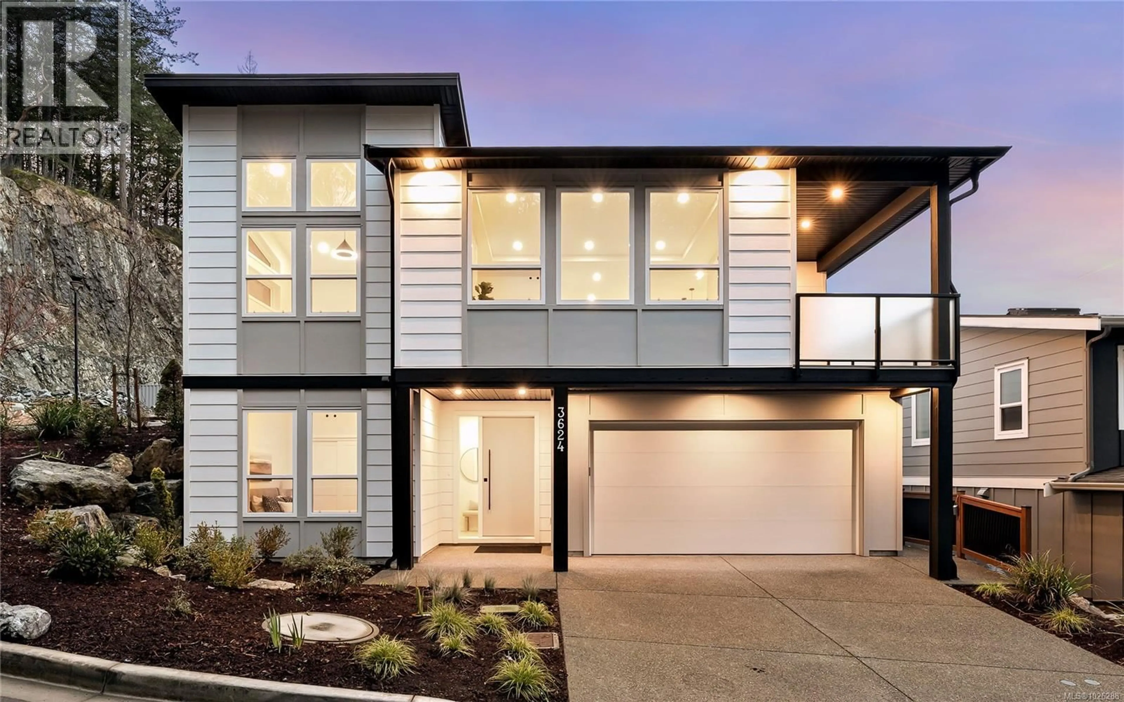 Home with vinyl exterior material, street for 3624 AUTUMN LANE, Langford British Columbia V9C0S3