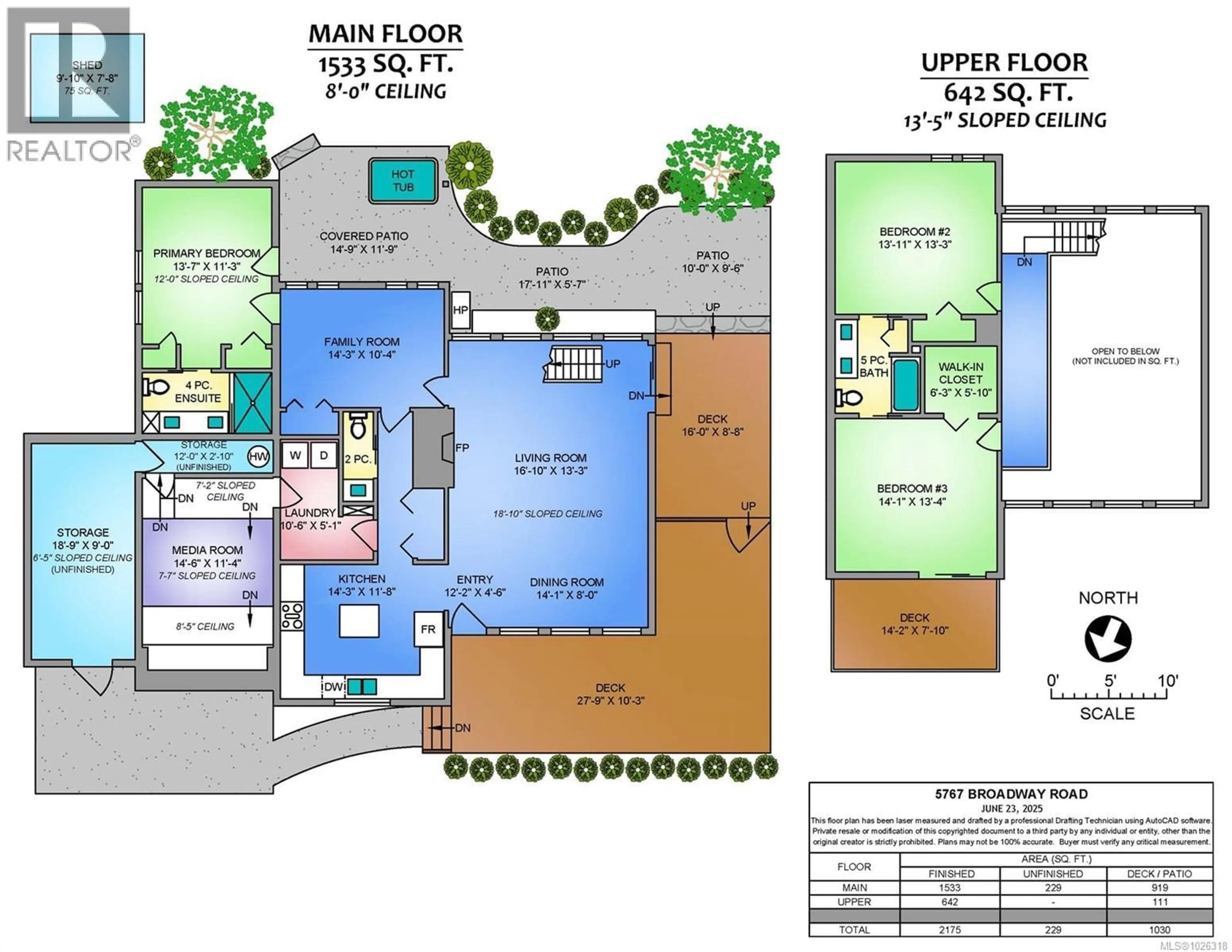 Floor plan for 5767 BROADWAY ROAD, Nanaimo British Columbia V9V1E9