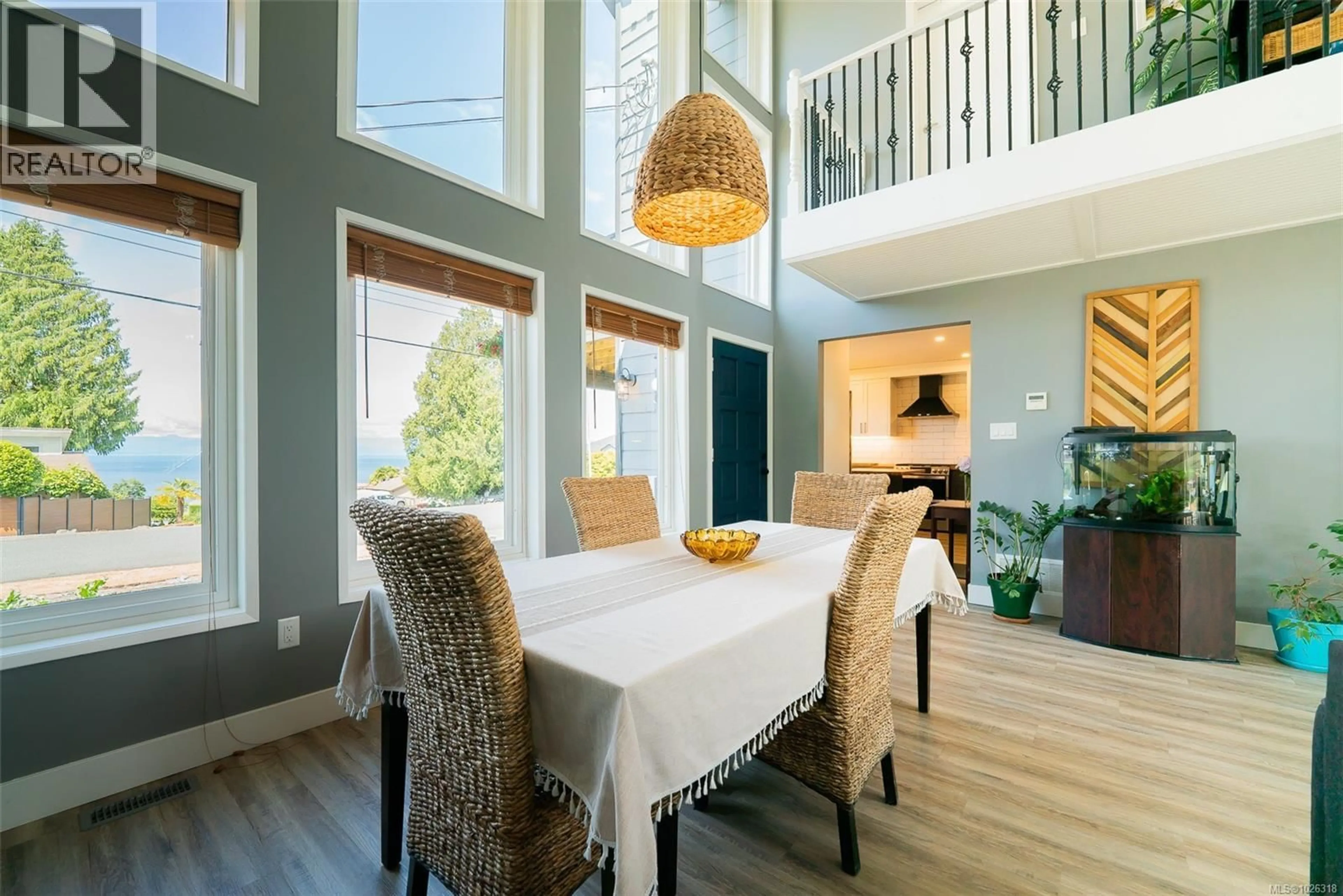 Dining room, wood/laminate floor for 5767 BROADWAY ROAD, Nanaimo British Columbia V9V1E9