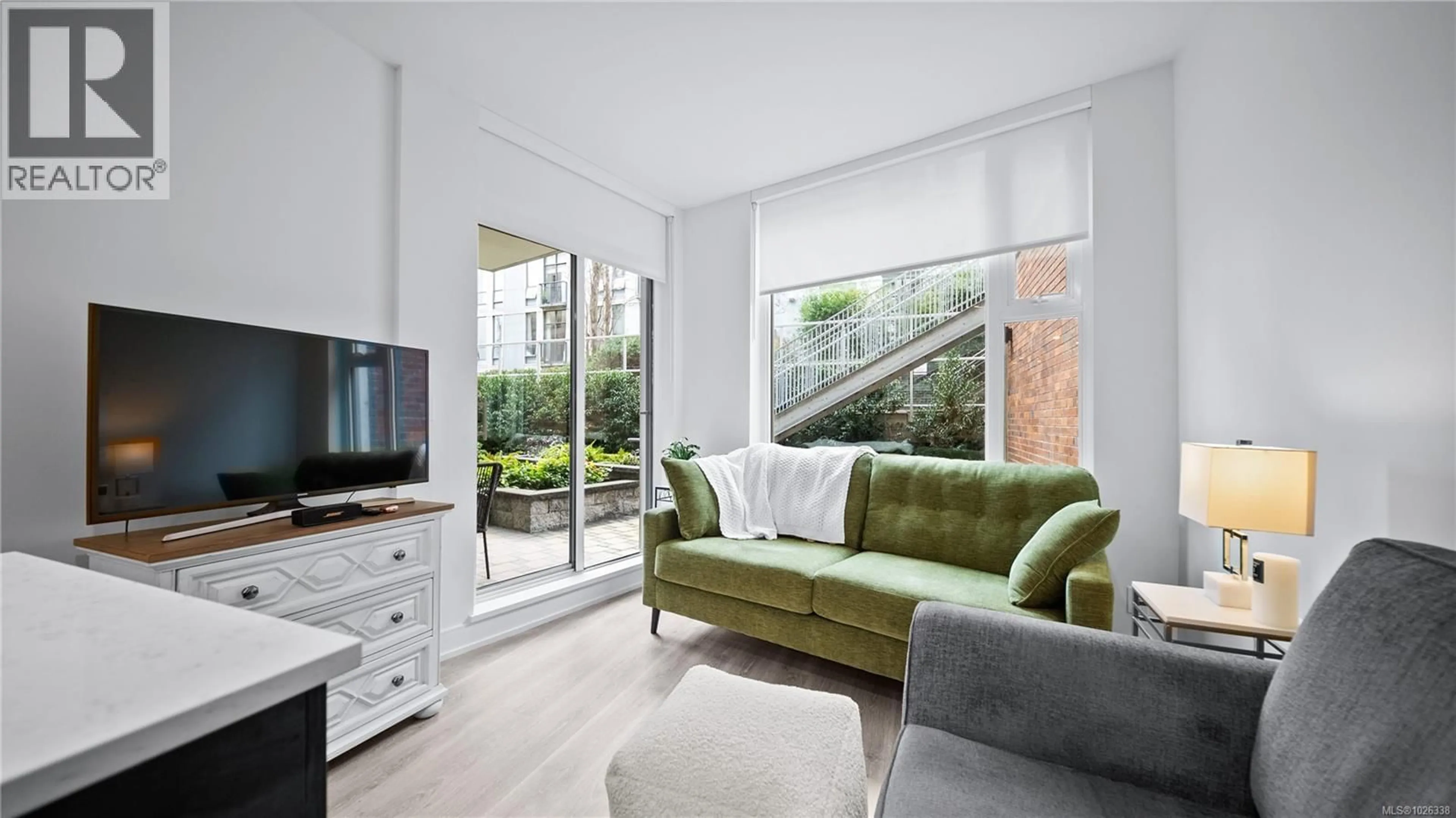 Living room with furniture, unknown for 301 - 1628 STORE STREET, Victoria British Columbia V8W0H1