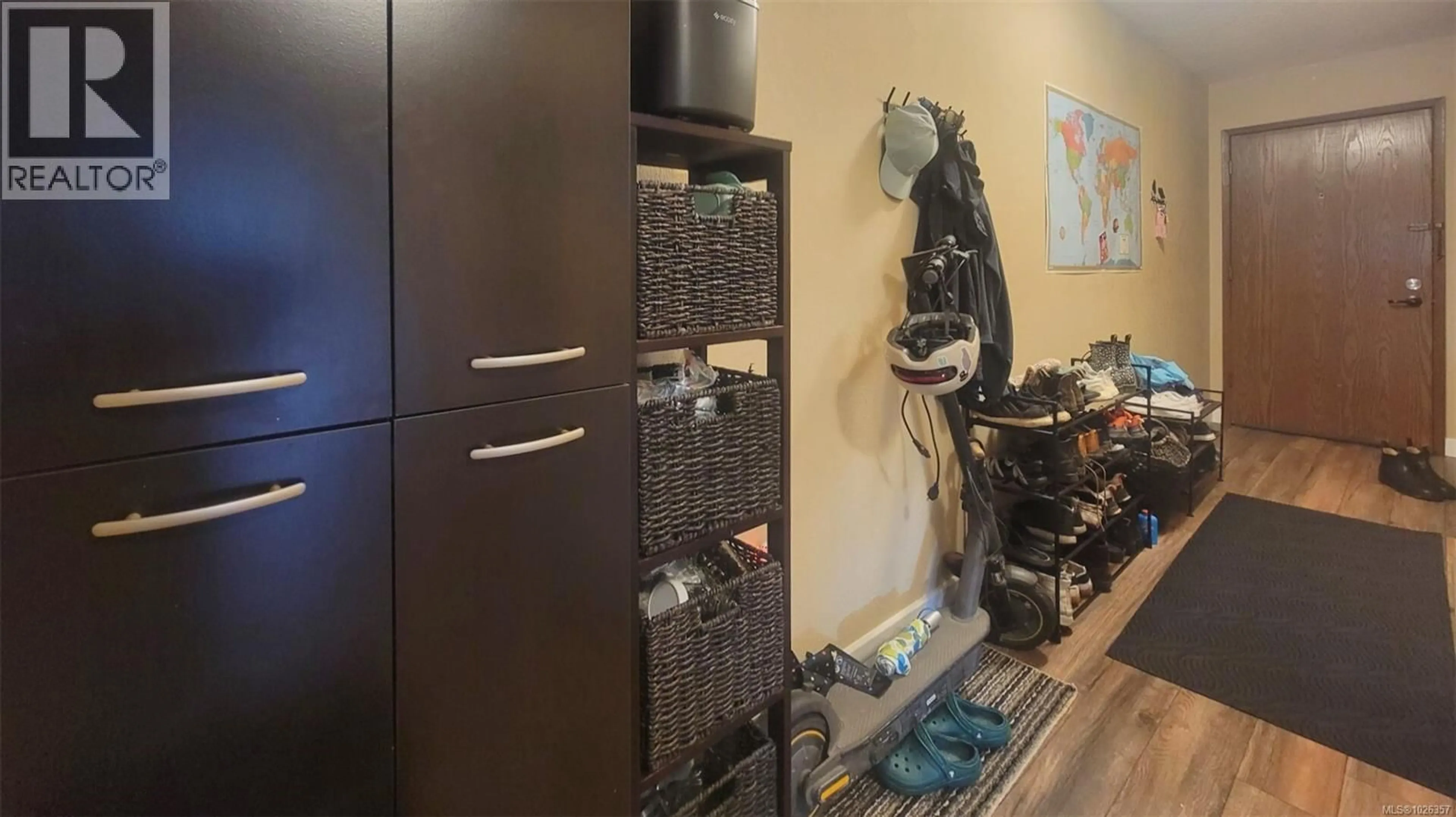Storage room or clothes room or walk-in closet for 414 - 1419 STADACONA AVENUE, Victoria British Columbia V8S5J3