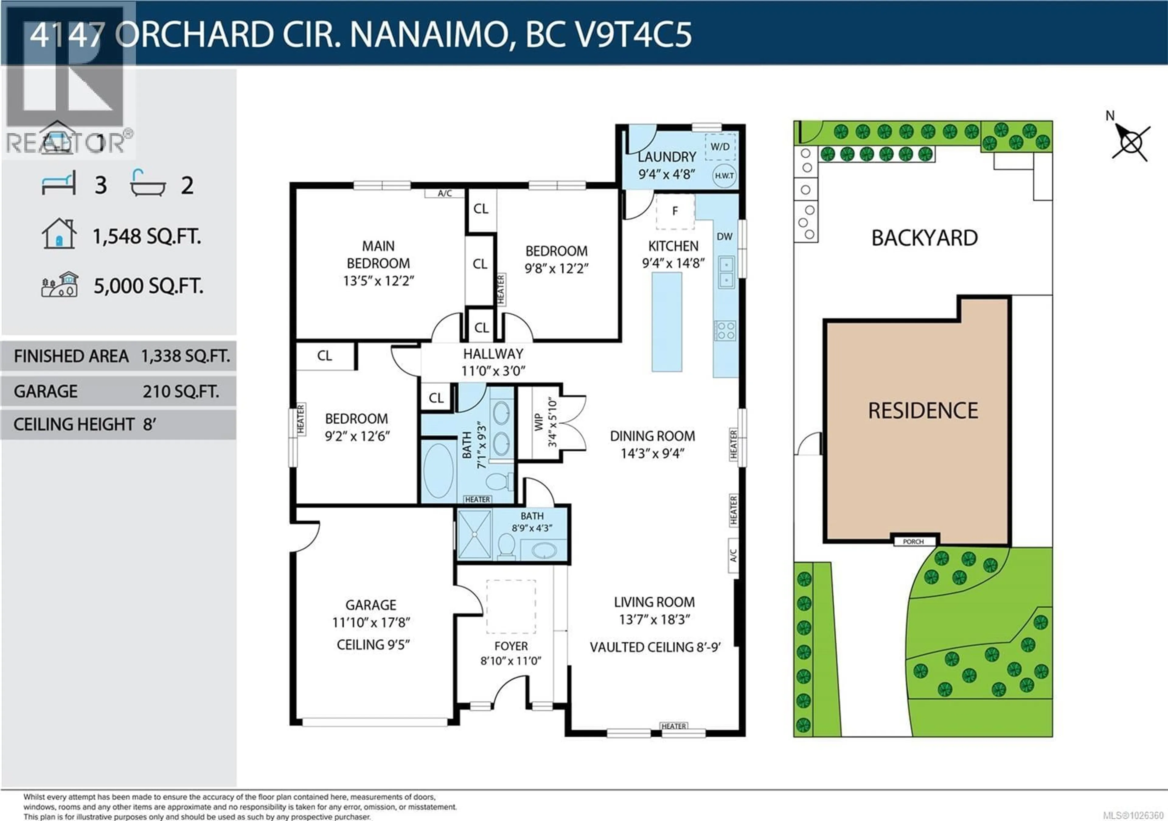Floor plan for 4147 ORCHARD CIRCLE, Nanaimo British Columbia V9T4C5