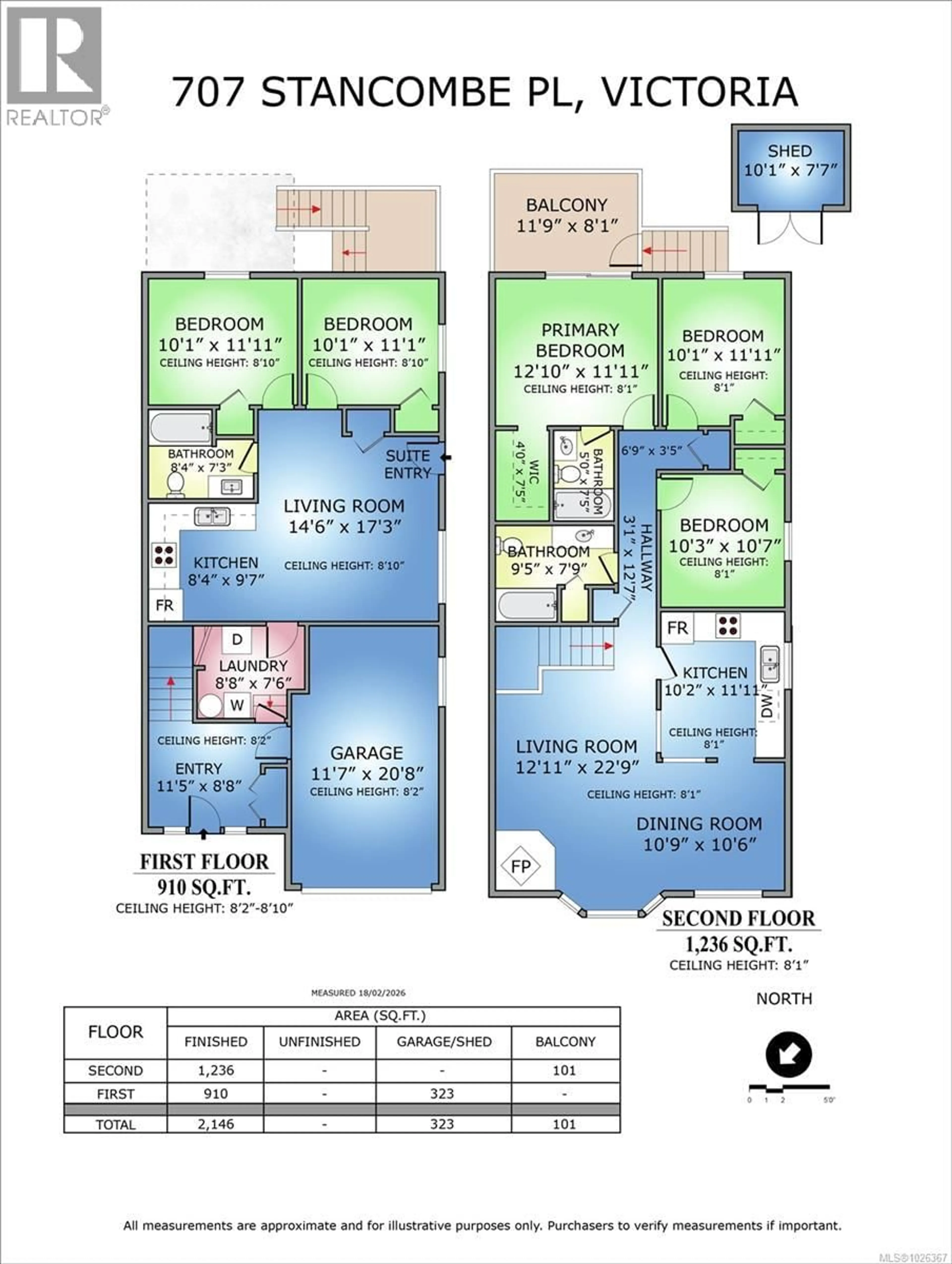 Floor plan for 707 STANCOMBE PLACE, Esquimalt British Columbia V9A7E6