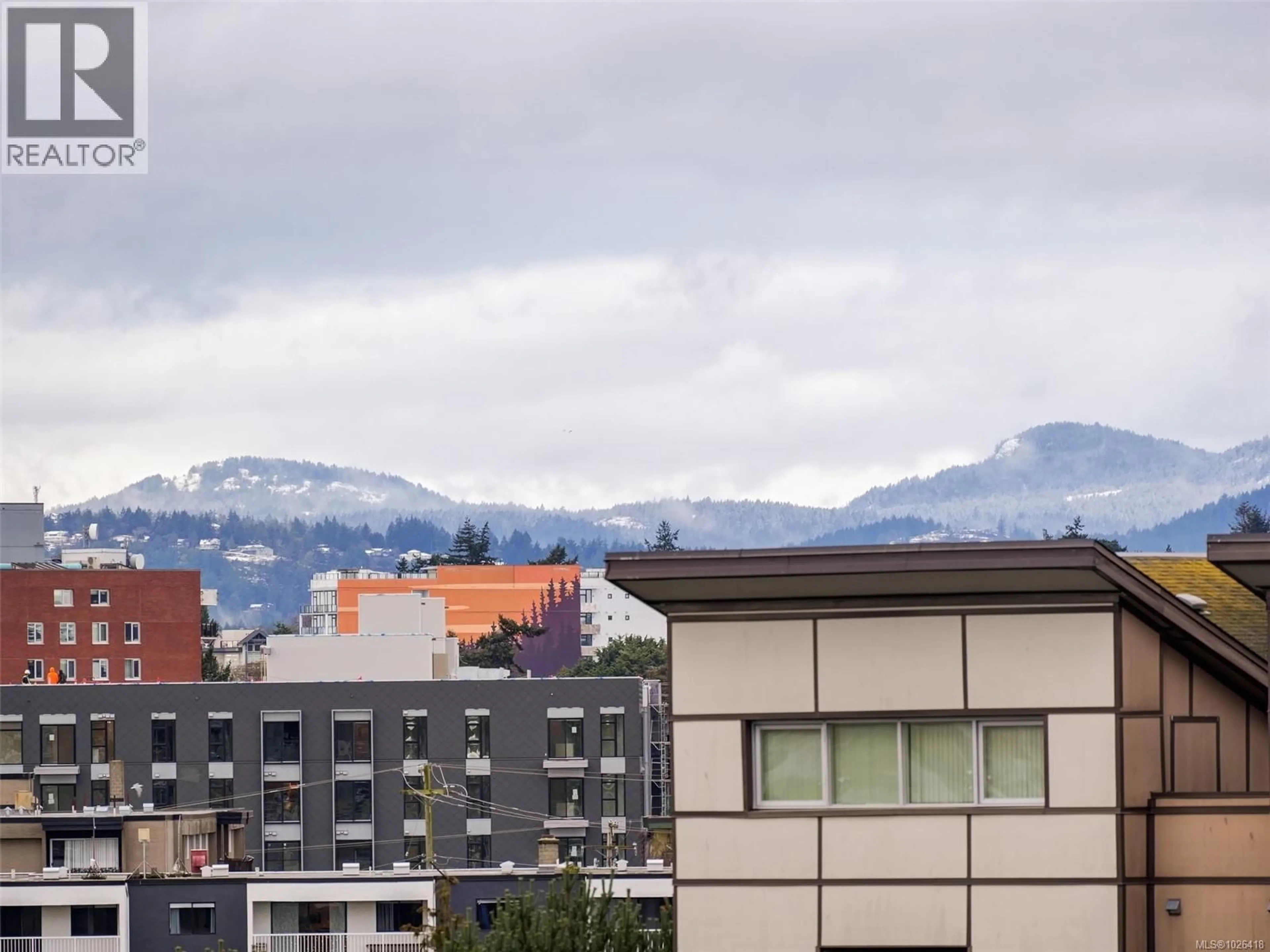 Balcony in the apartment, mountain view for 705 - 373 TYEE ROAD, Victoria British Columbia V9A0B3