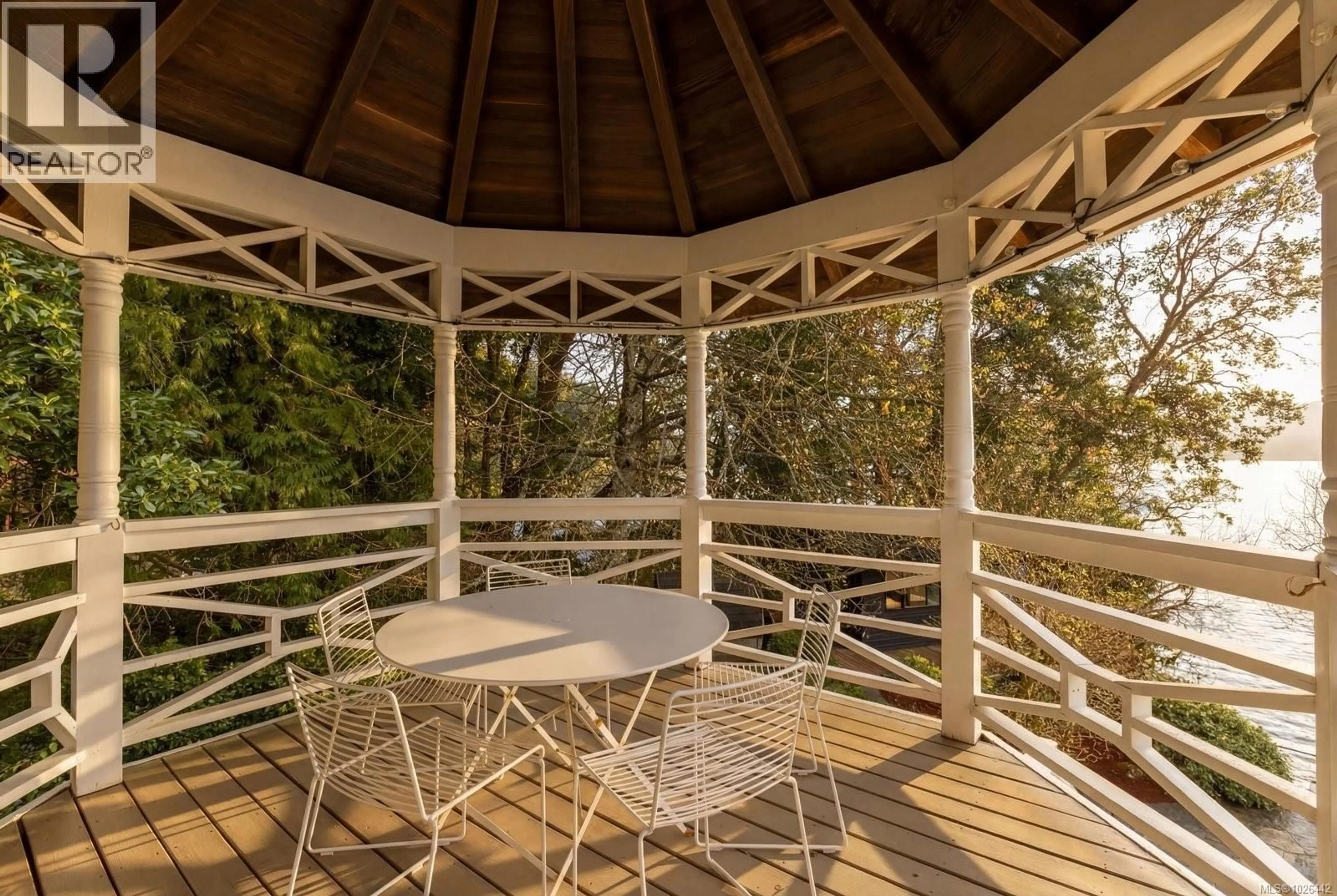 Patio, forest/trees view for 643 SENANUS DRIVE, Central Saanich British Columbia V8M1S6