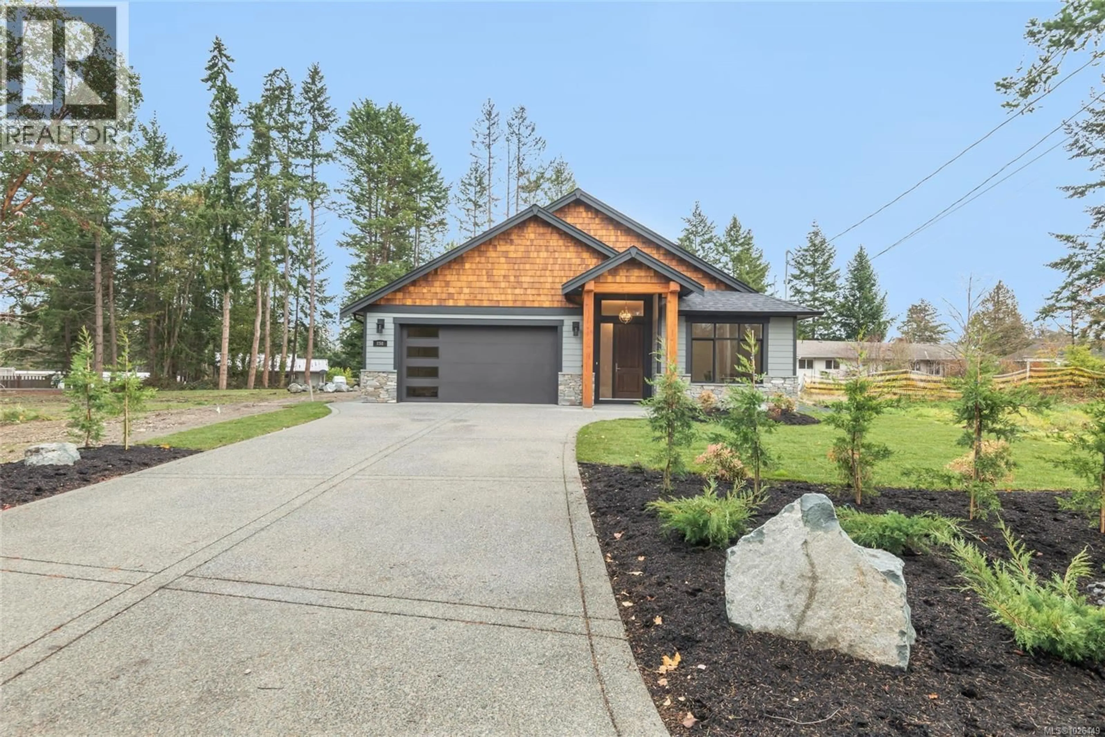 Home with brick exterior material, street for 858 WEMBLEY ROAD, Parksville British Columbia V9P2E6