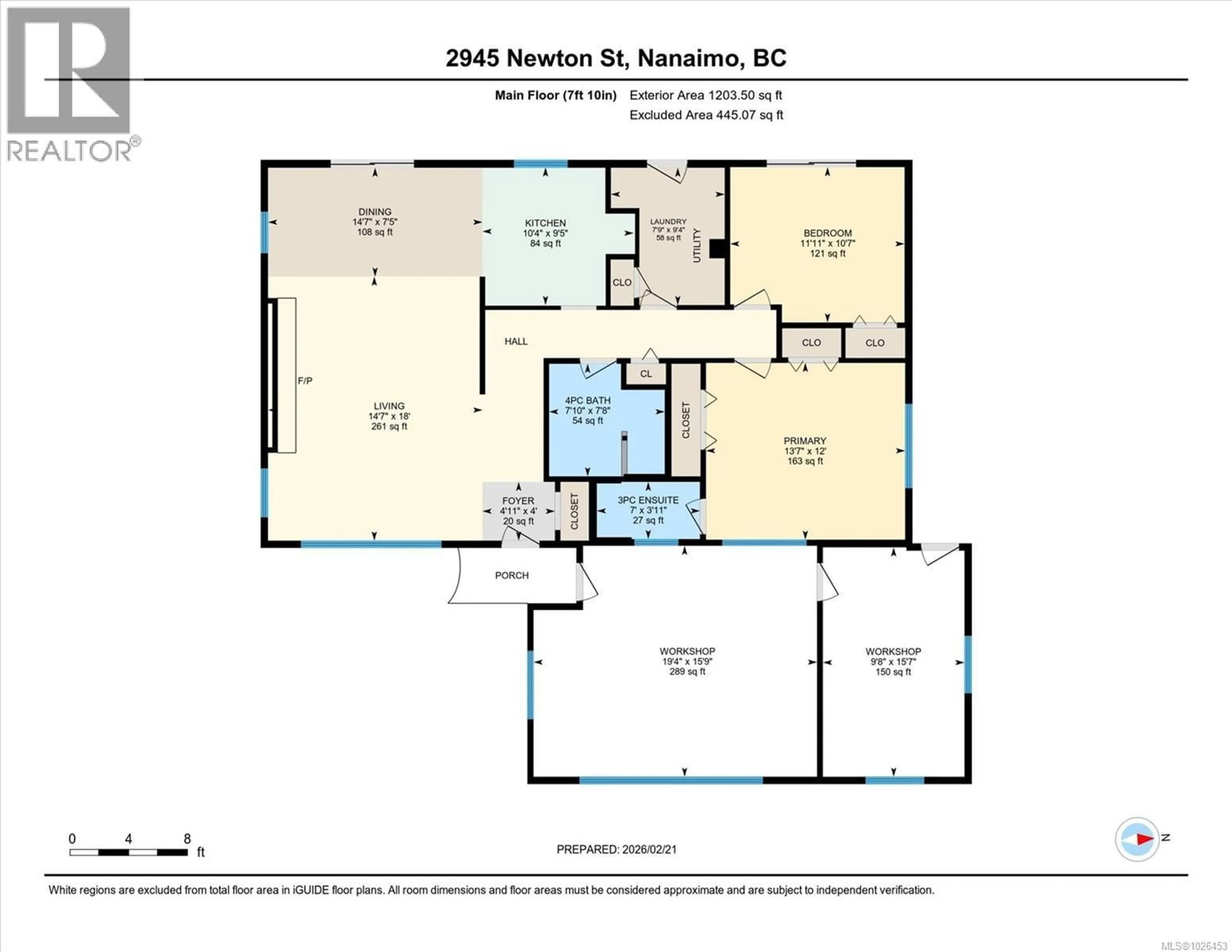 Floor plan for 2945 NEWTON STREET, Nanaimo British Columbia V9T2Y2