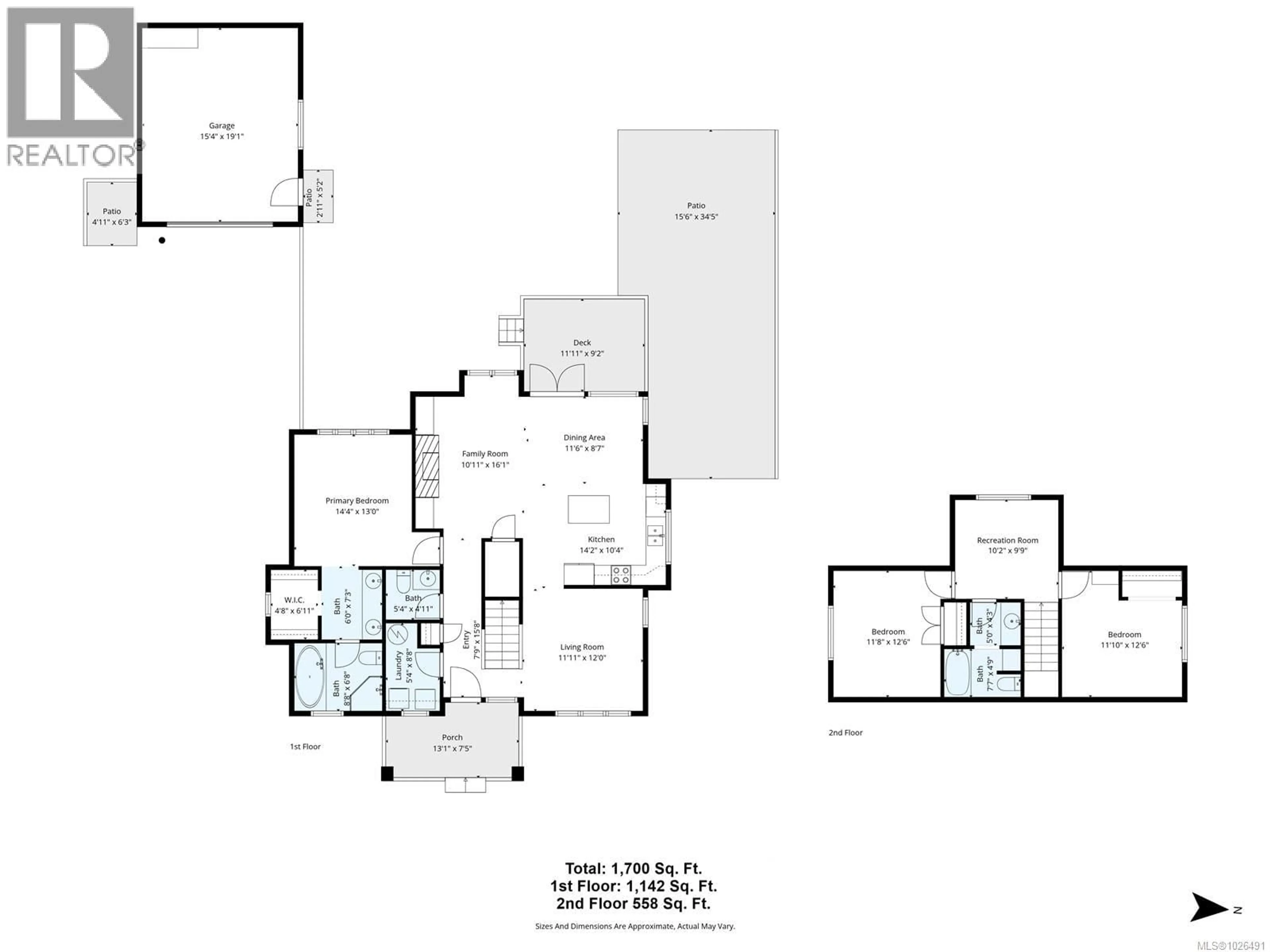 Floor plan for 591 SARUM RISE WAY, Nanaimo British Columbia V9T2S5
