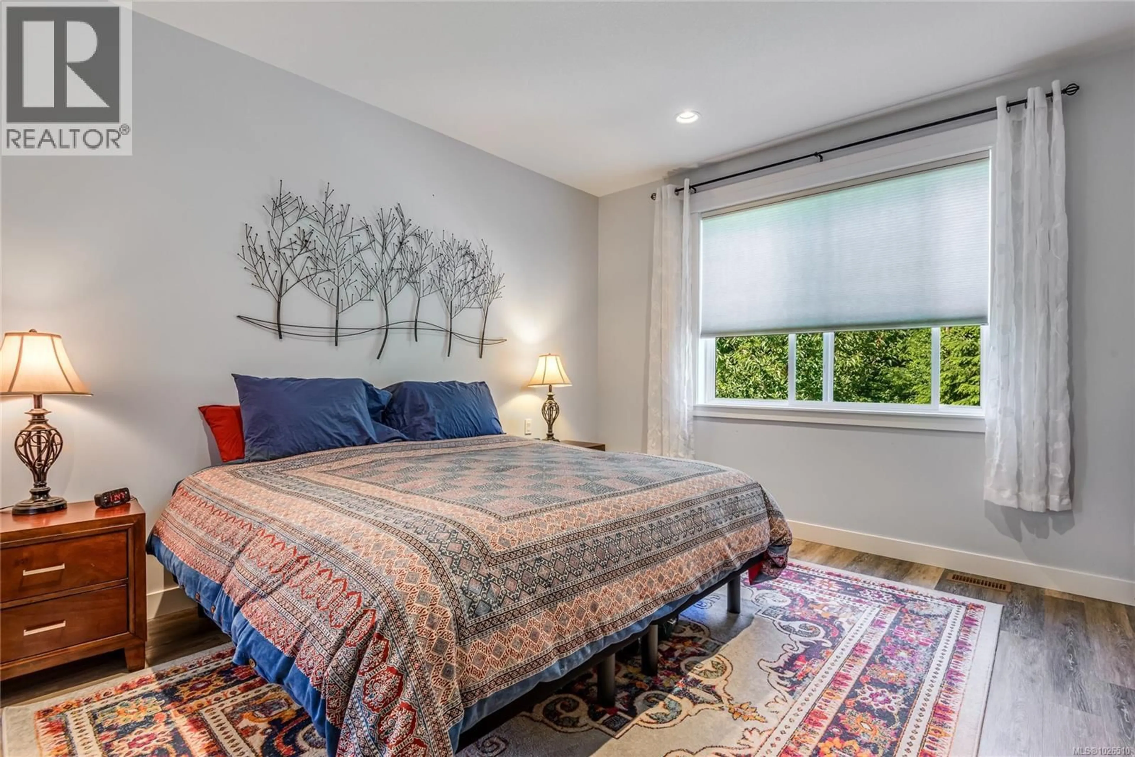 Bedroom with bed, carpet floor for 13 - 100 MCPHEDRAN ROAD, Campbell River British Columbia V9W5P4