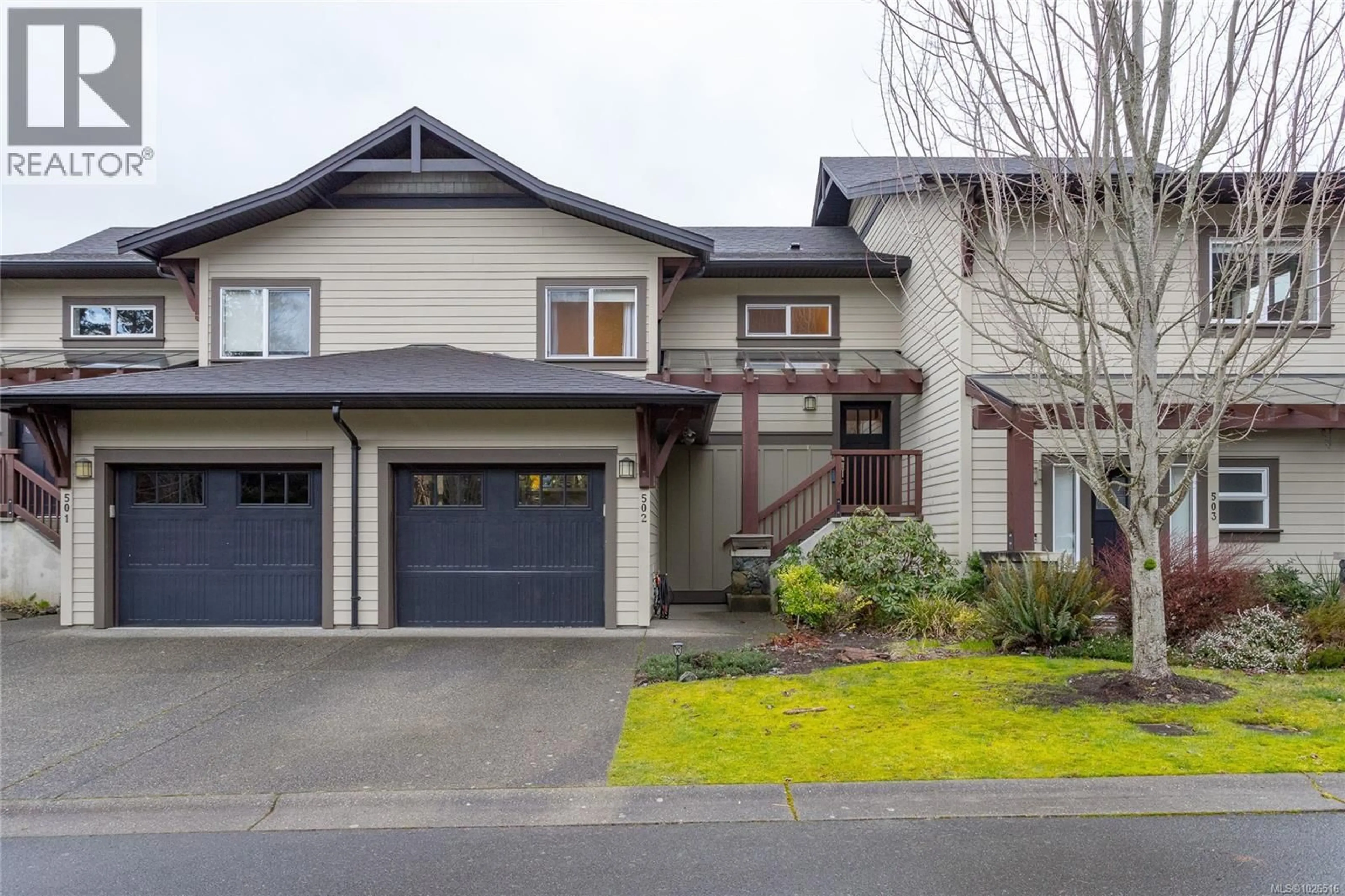 Home with vinyl exterior material, street for 502 - 2234 STONE CREEK PLACE, Sooke British Columbia V9Z1J7