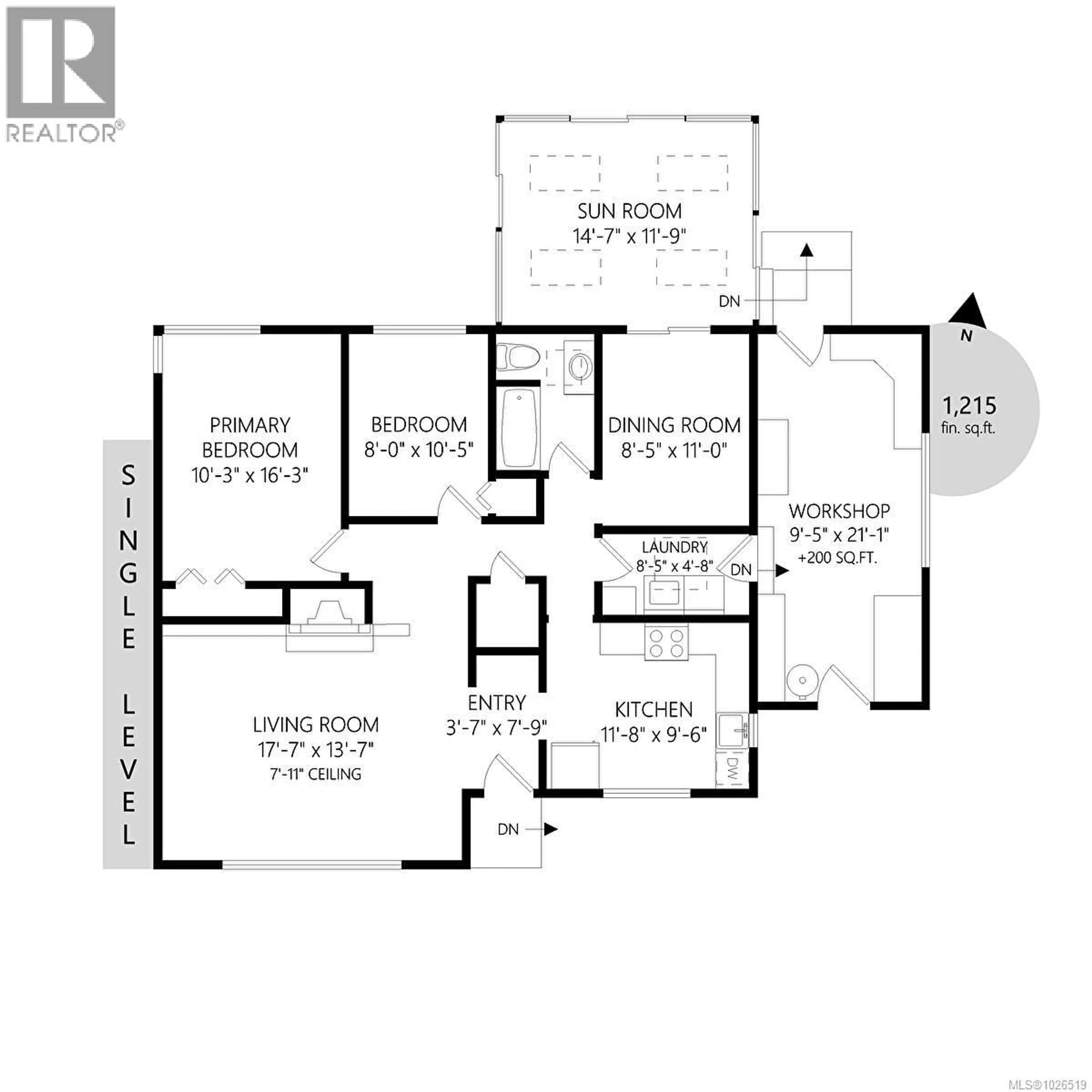 Floor plan for 1364 HARROP ROAD, Saanich British Columbia V8P2S5