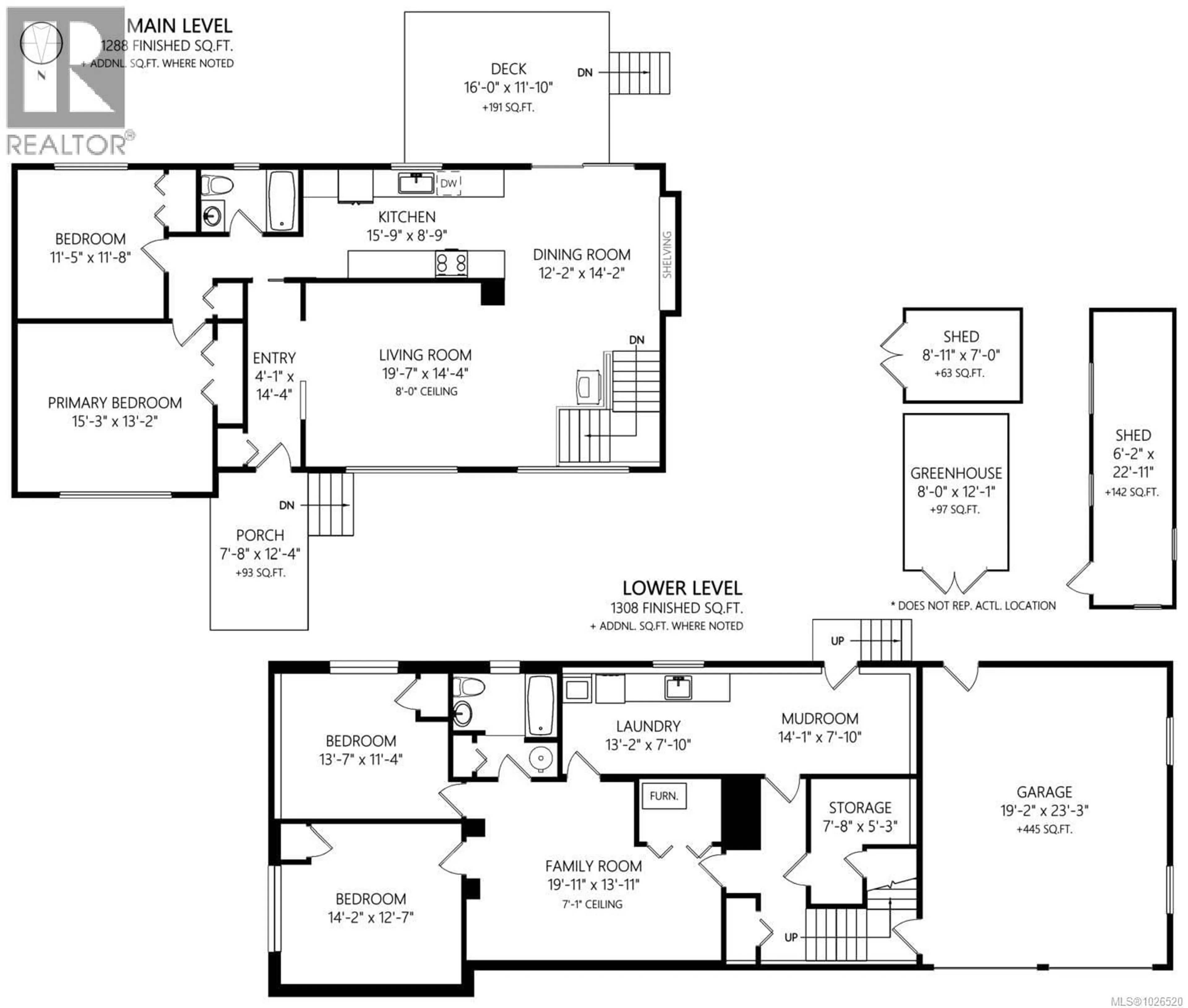 Floor plan for 1961 HOVEY ROAD, Central Saanich British Columbia V8M1V8