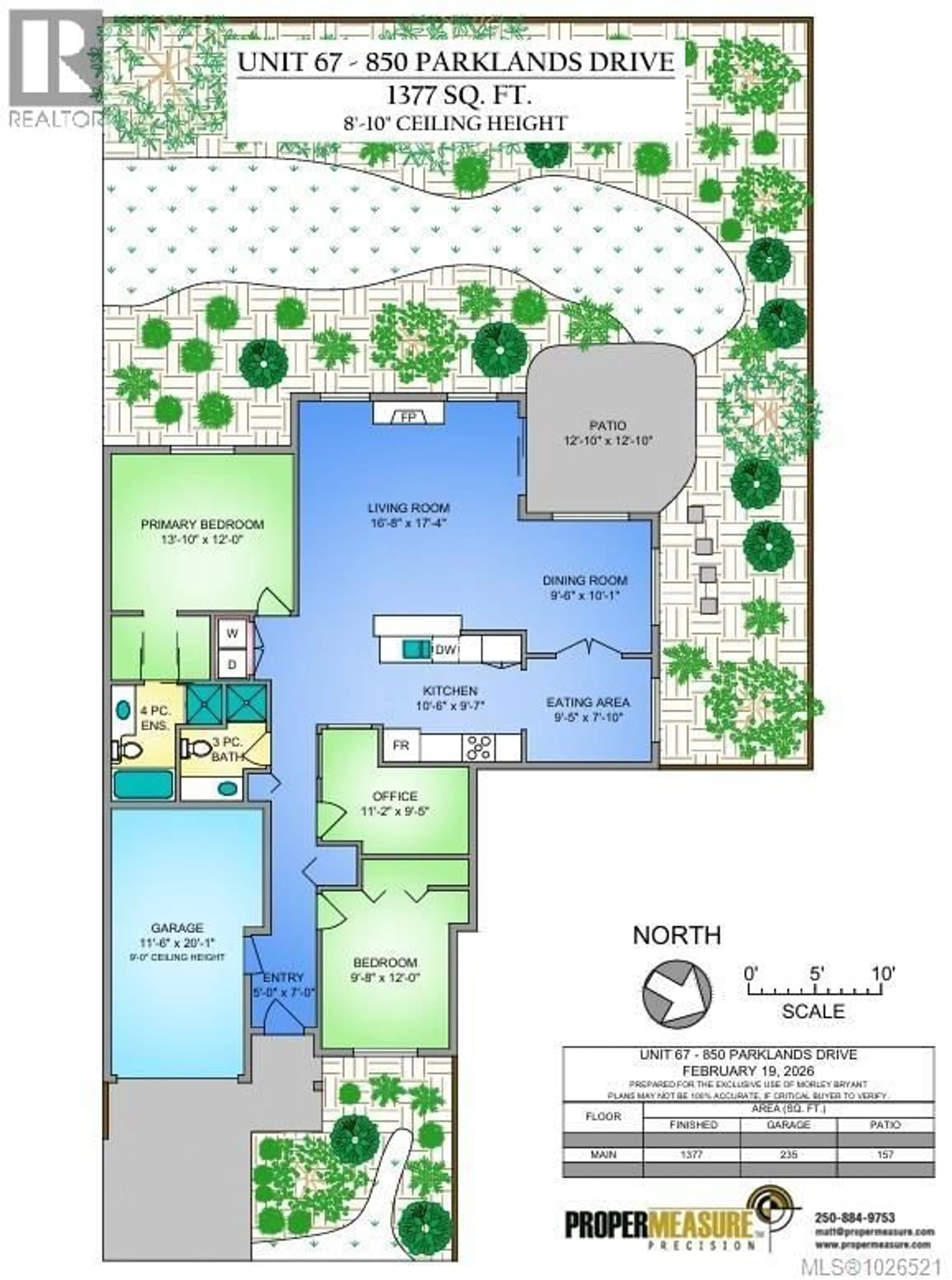 Floor plan for 67 - 850 PARKLANDS DRIVE, Esquimalt British Columbia V9A7L9