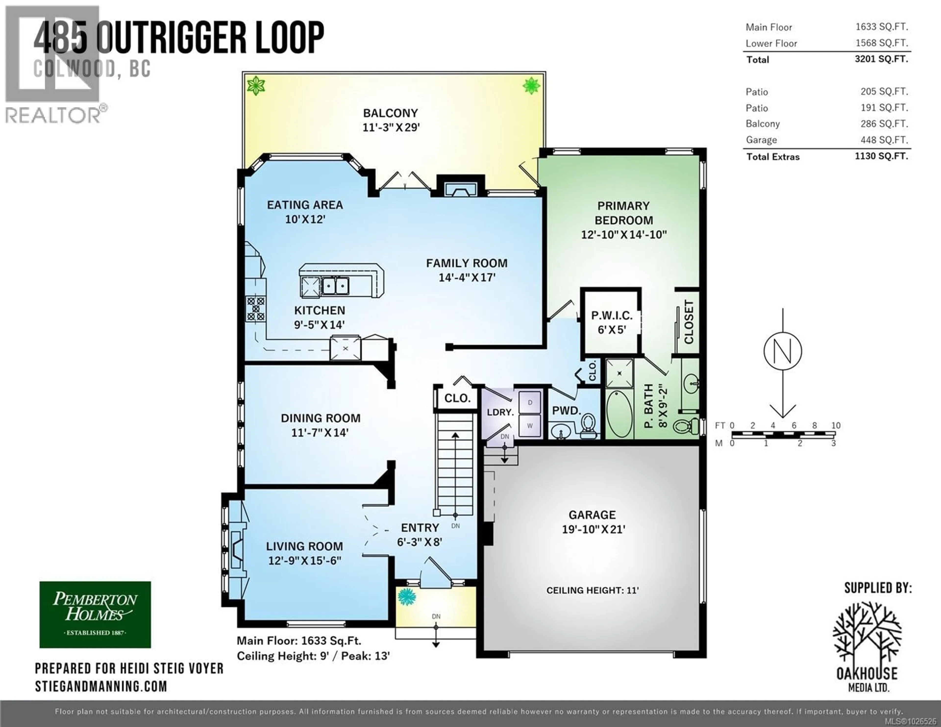 Floor plan for 485 OUTRIGGER LOOP, Colwood British Columbia V9C4L1