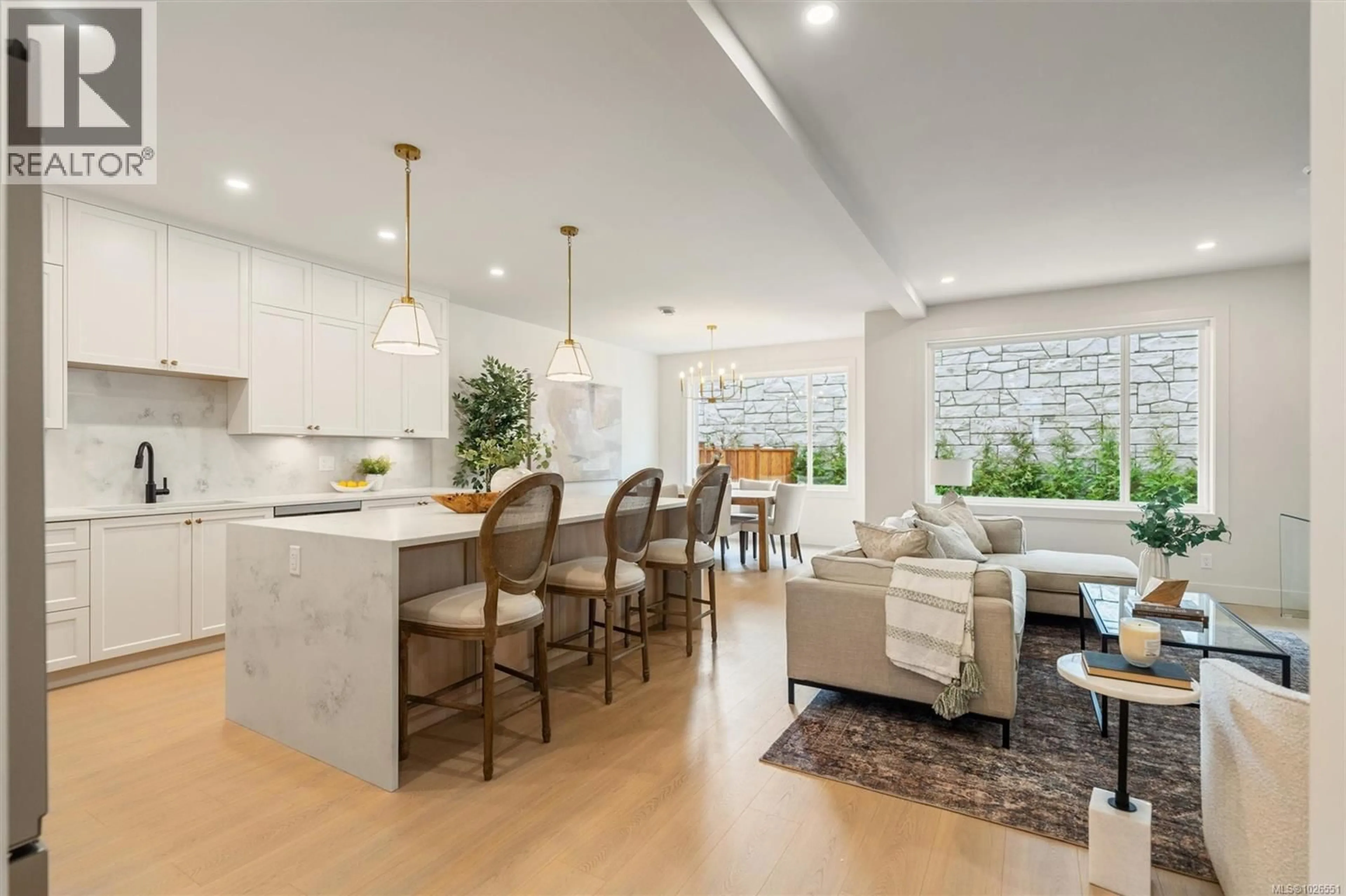 Open concept kitchen, ceramic/tile floor for 1563 MARBLE PLACE, Langford British Columbia V9B7A2