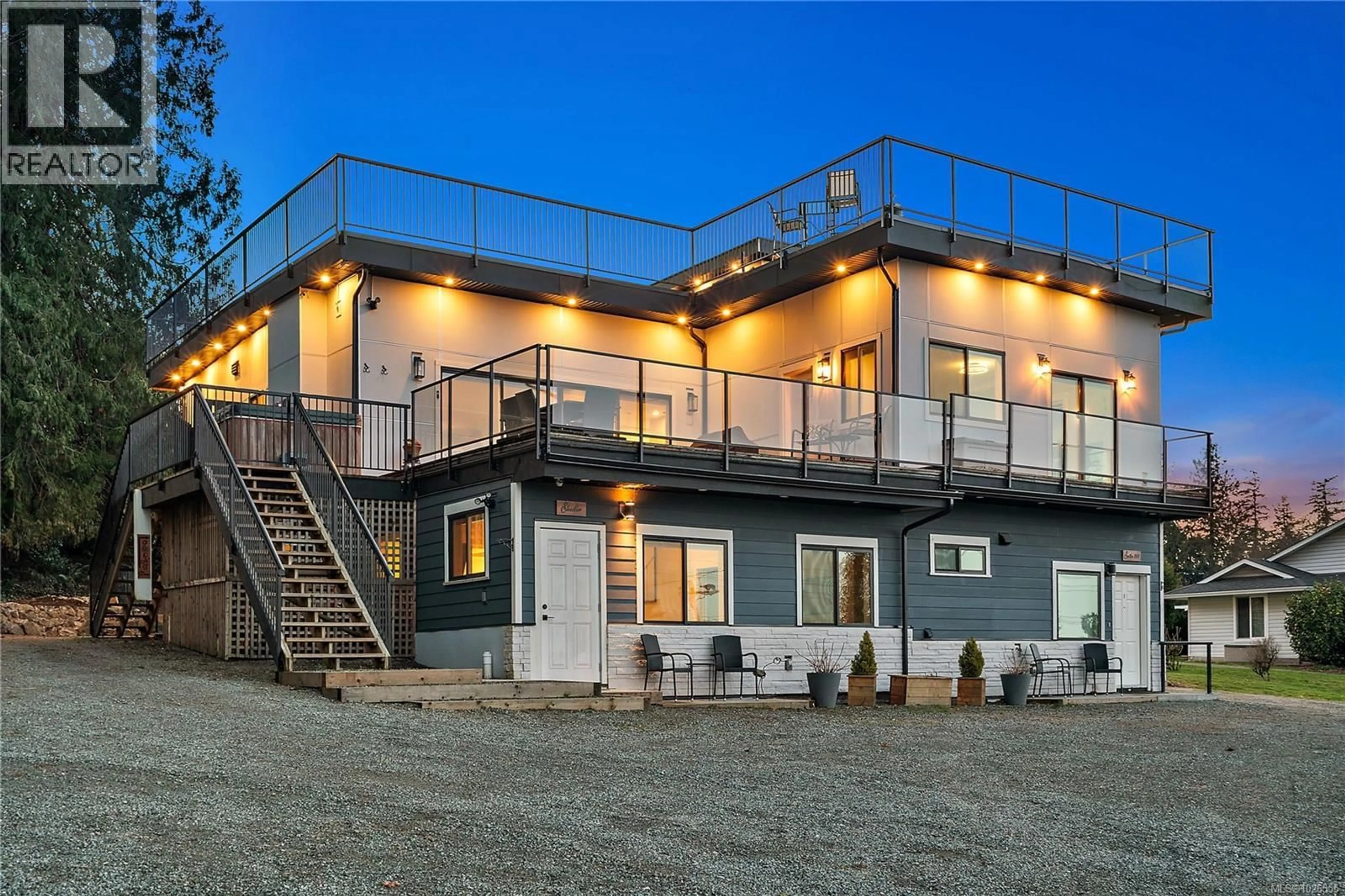 Patio, water/lake/river/ocean view for 8630 ALDOUS TERRACE, North Saanich British Columbia V8L1L2