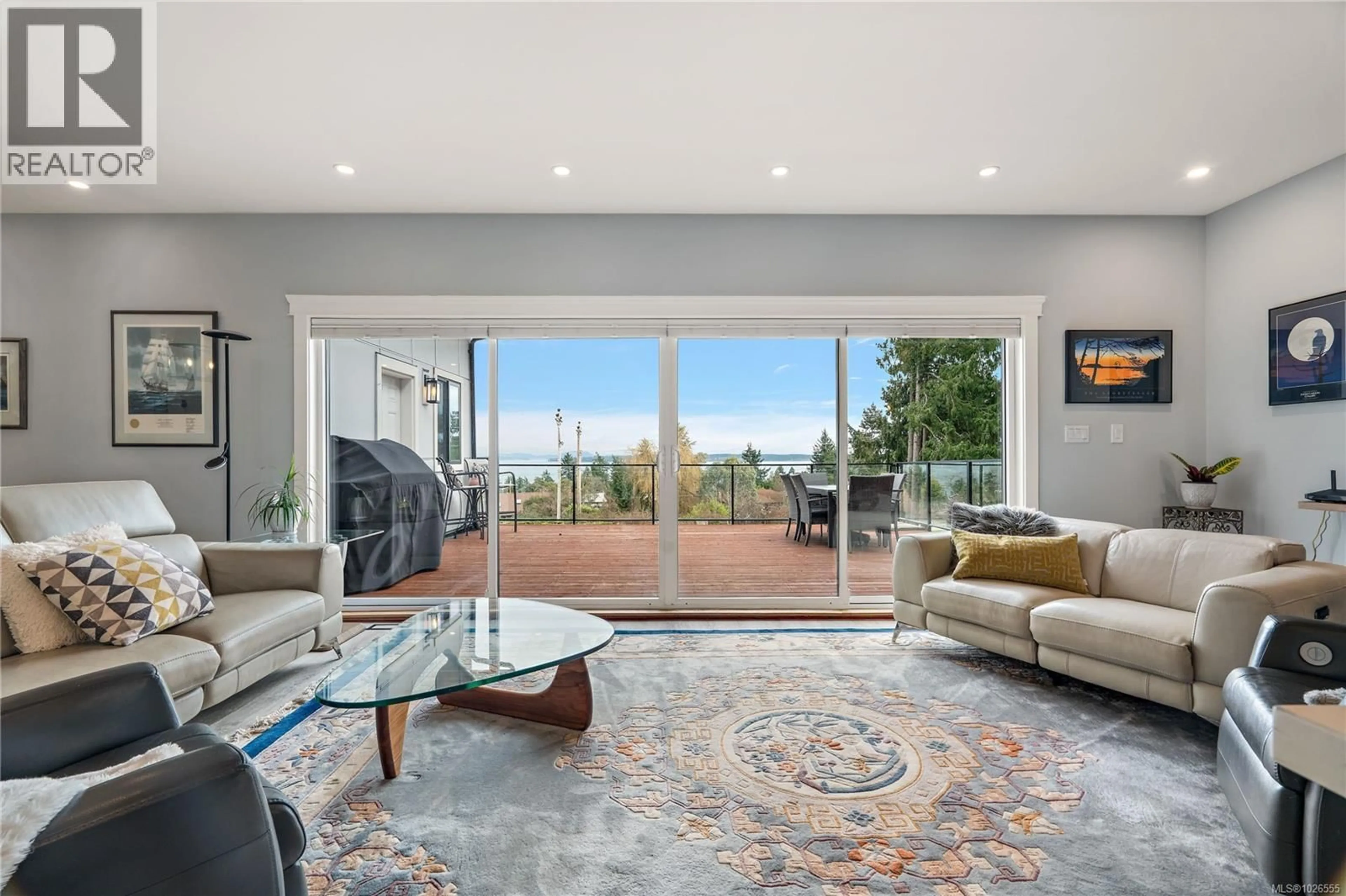 Living room with furniture, unknown for 8630 ALDOUS TERRACE, North Saanich British Columbia V8L1L2