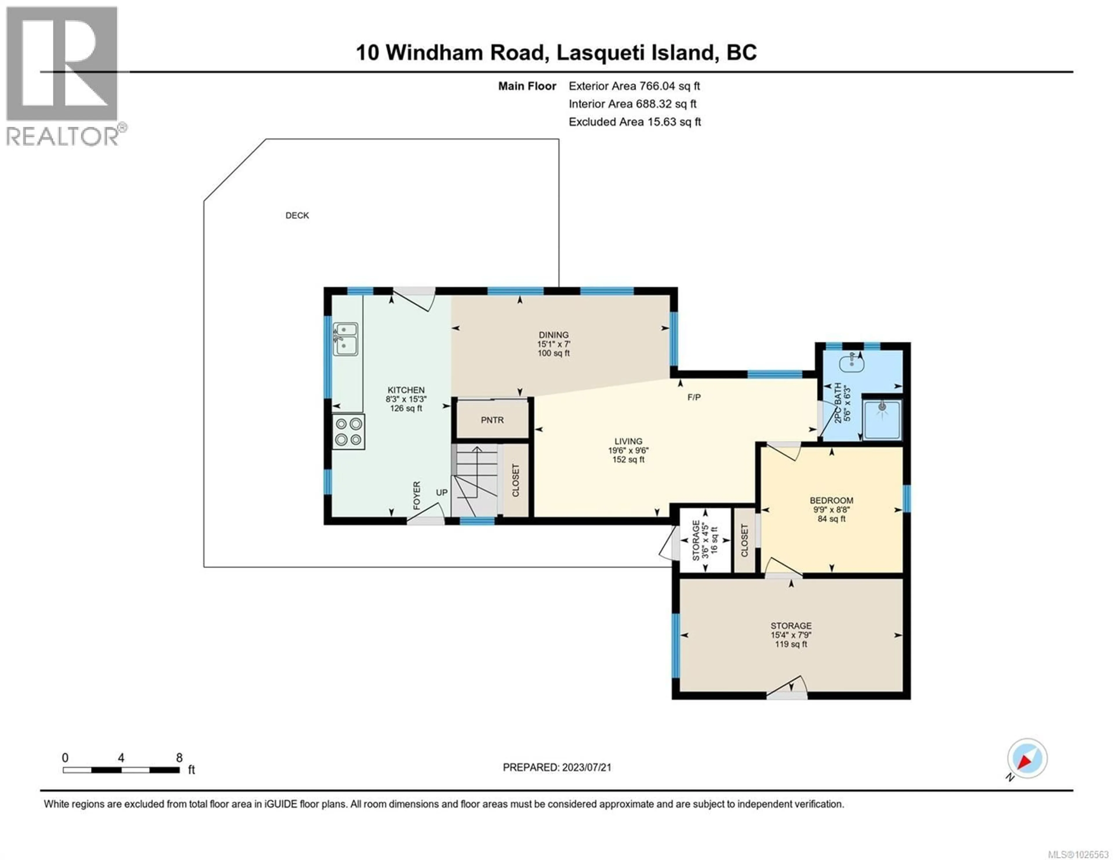 Floor plan for 10 WINDHAM ROAD, Lasqueti Island British Columbia V0R2J0