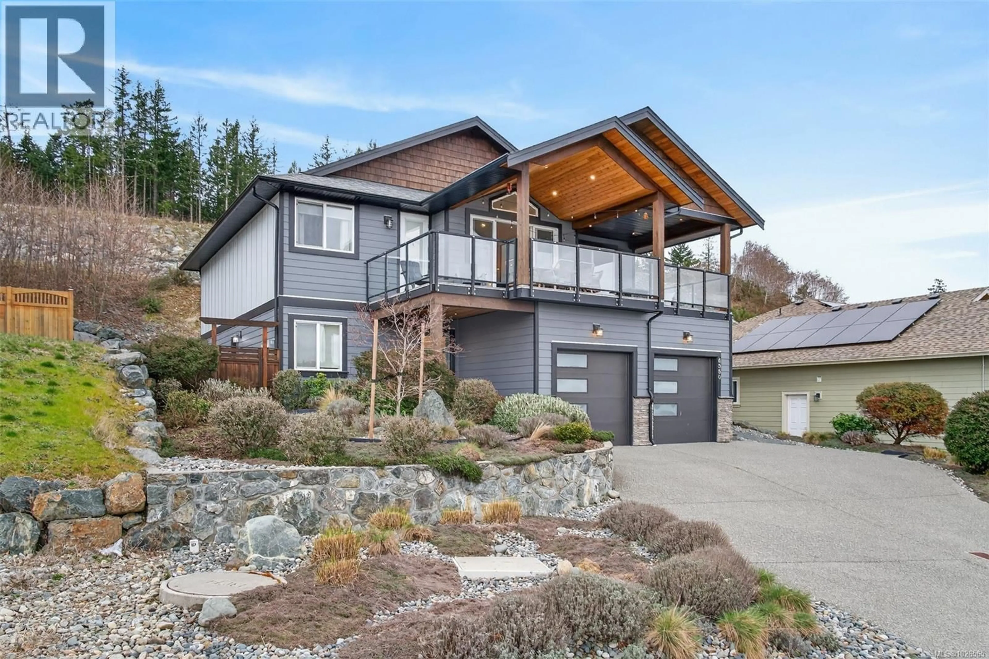 Home with vinyl exterior material, mountain view for 6350 RIVERSTONE DRIVE, Sooke British Columbia V9Z1N4