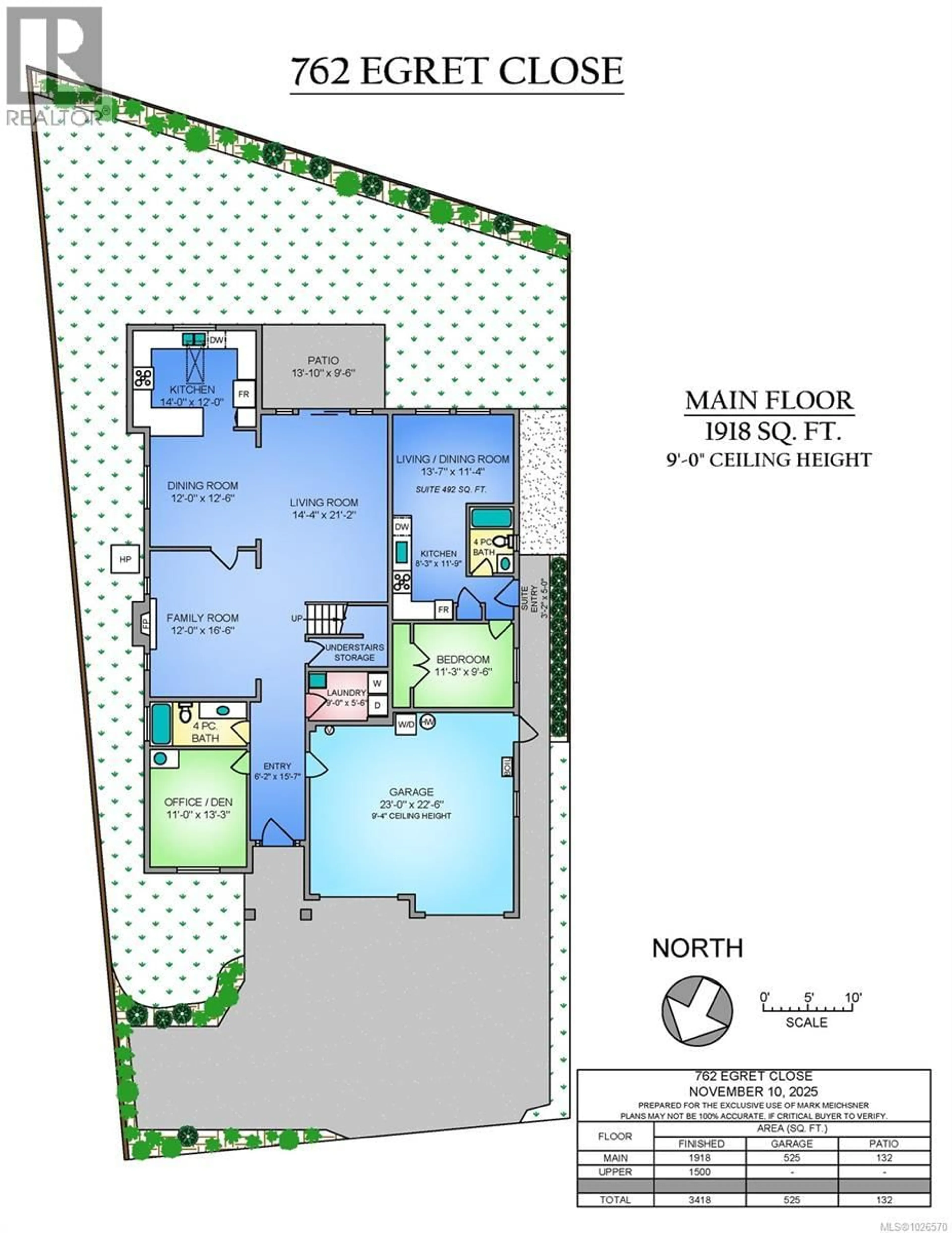 Floor plan for 762 EGRET CLOSE, Langford British Columbia V9B0R1