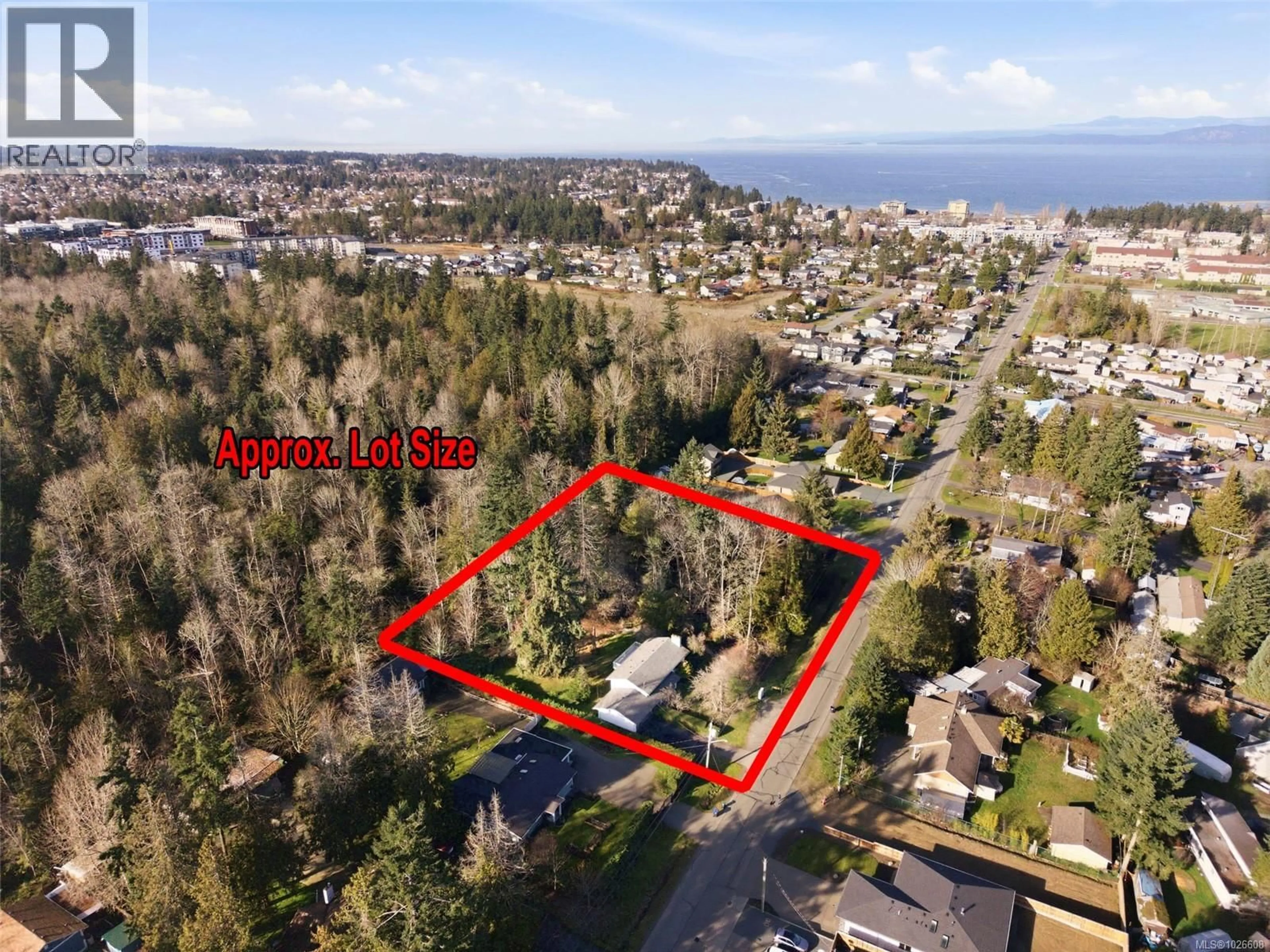 A pic from outside/outdoor area/front of a property/back of a property/a pic from drone, water/lake/river/ocean view for 439 CRAIG STREET, Parksville British Columbia V9P1L2