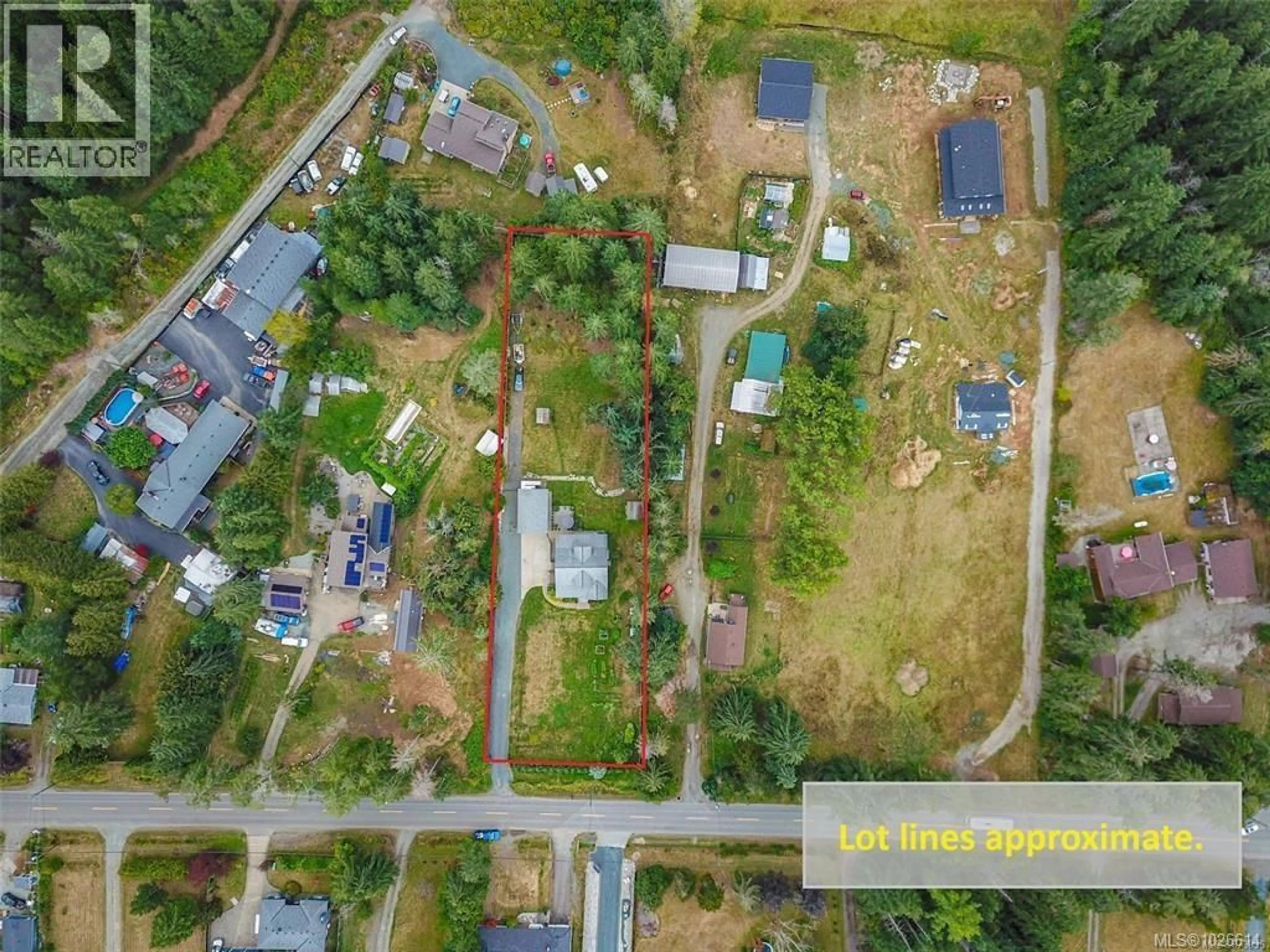 A pic from outside/outdoor area/front of a property/back of a property/a pic from drone, unknown for 6775 BEAVER CREEK ROAD, Port Alberni British Columbia V9Y8M2