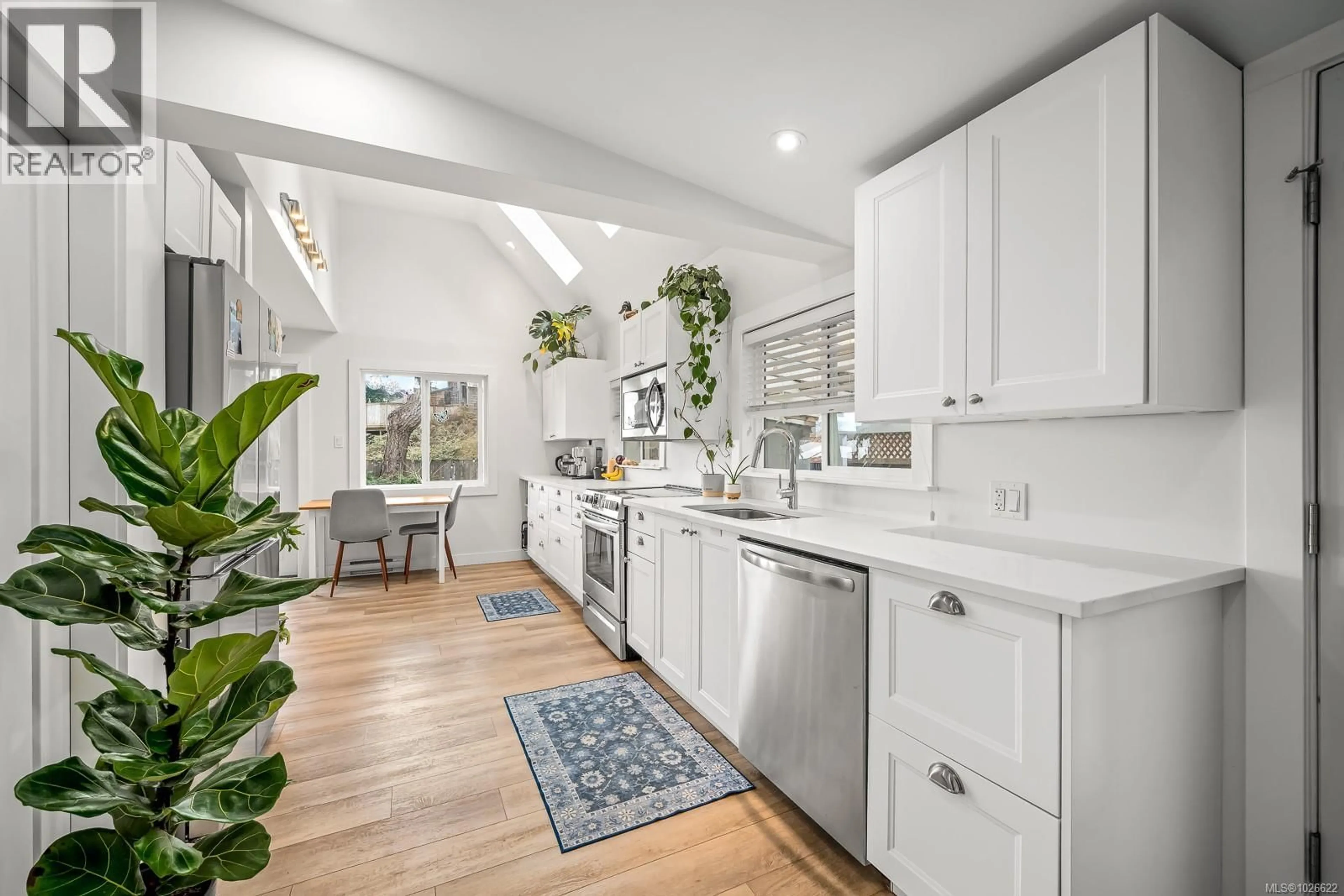 Open concept kitchen, ceramic/tile floor for 3491 MILLARD ROAD, Courtenay British Columbia V9N9T9