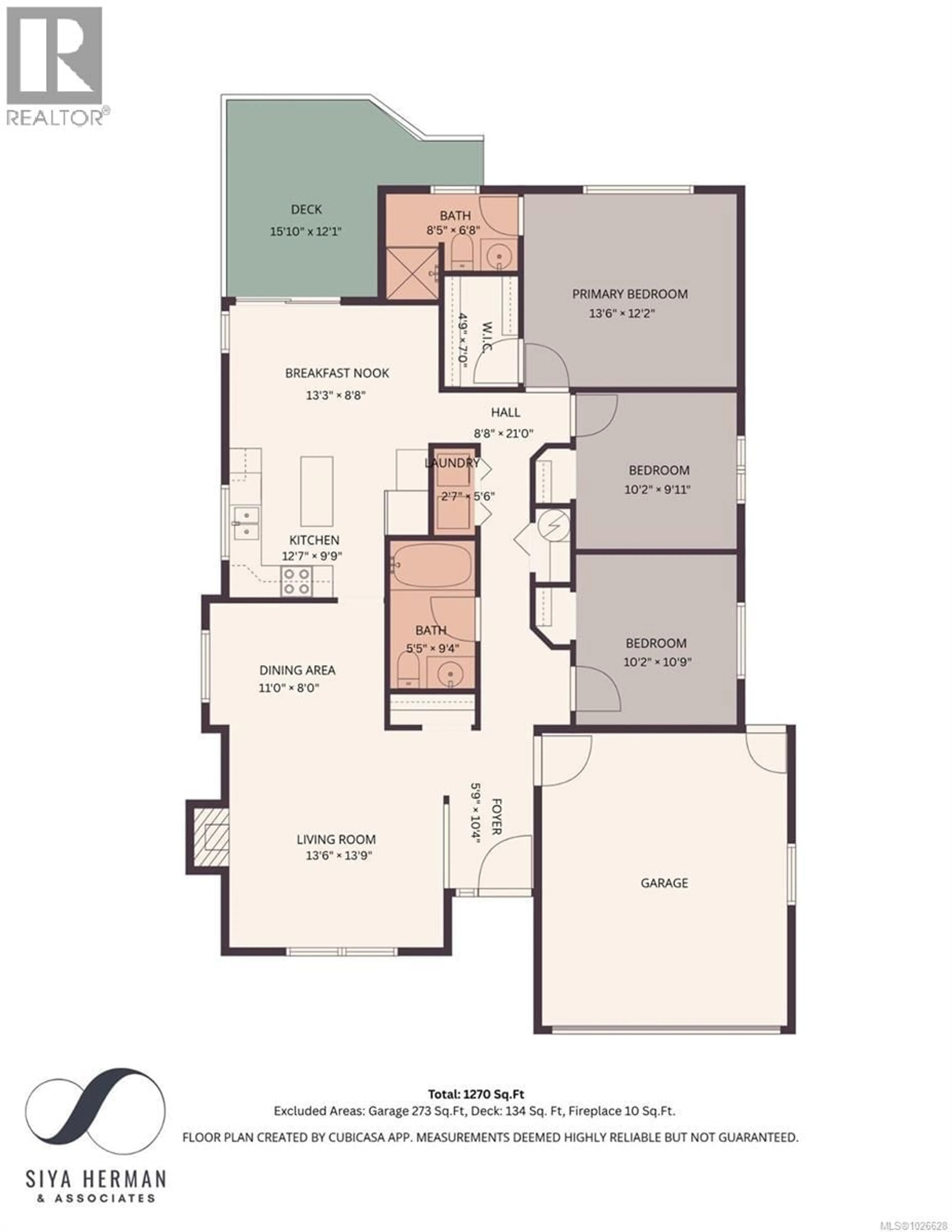 Floor plan for 269 TAHOE AVENUE, Nanaimo British Columbia V9R7B3