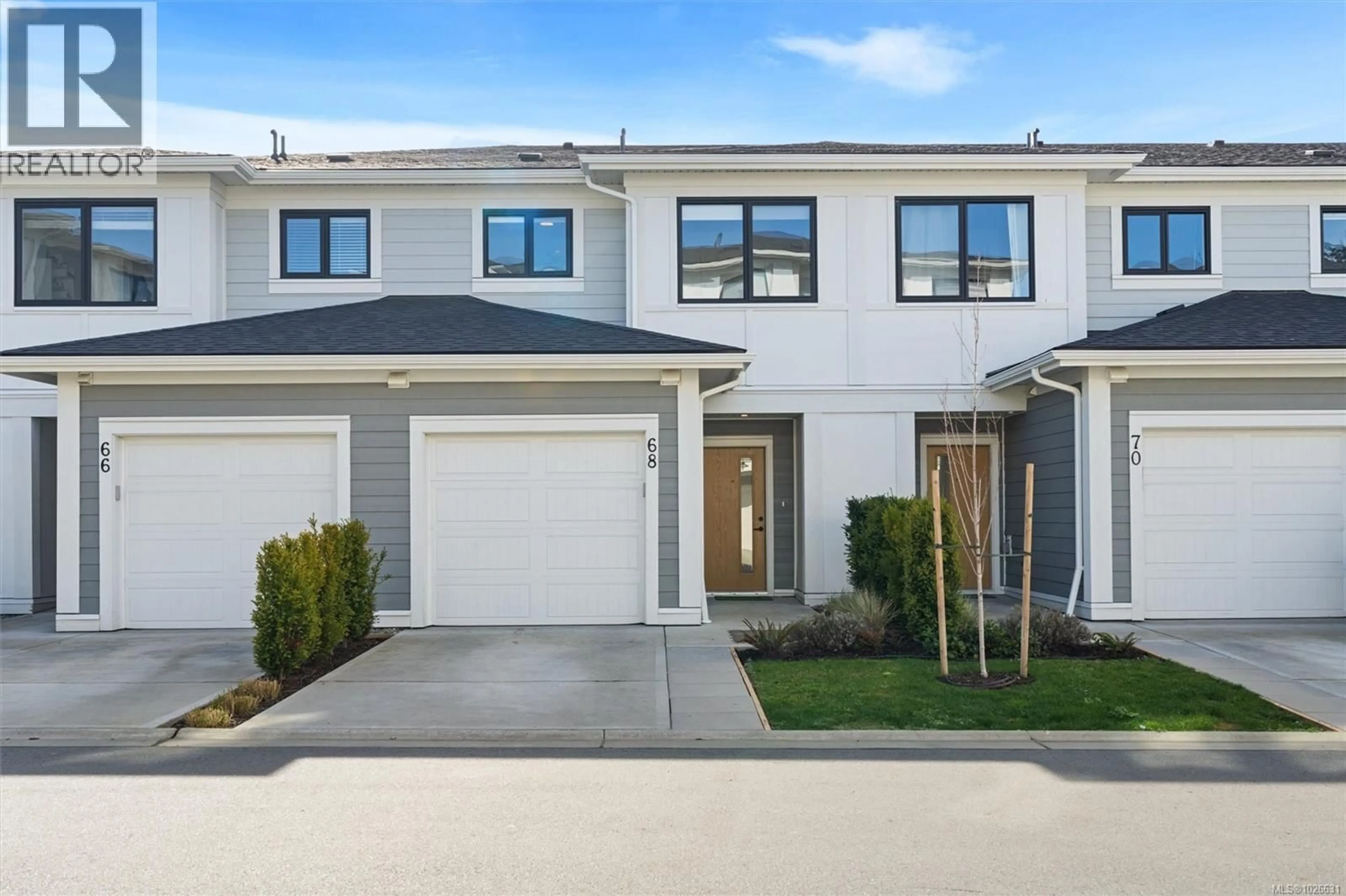 Home with vinyl exterior material, street for 68 - 255 CASPIAN DRIVE, Colwood British Columbia V9C0R9