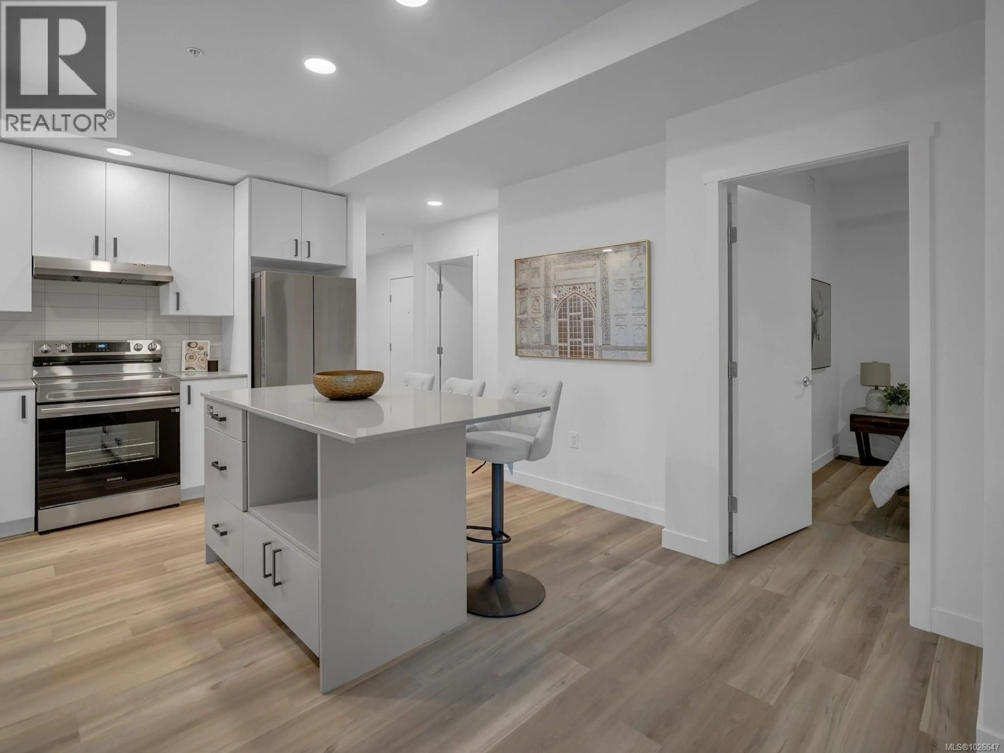 Open concept kitchen, unknown for 201 - 2390 CITY GATE BOULEVARD, Langford British Columbia V9B7E8