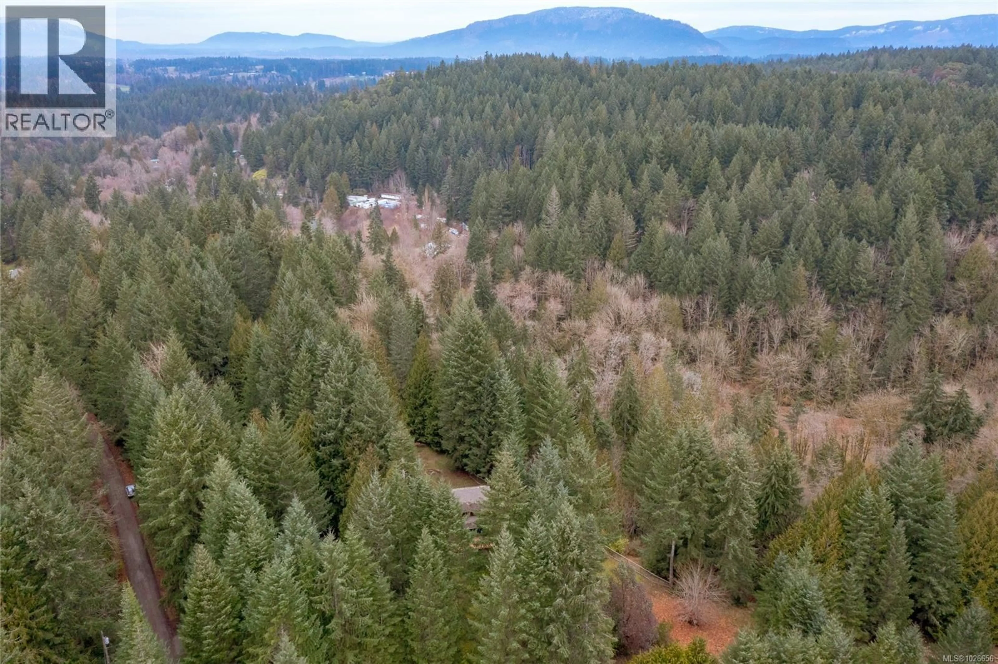 A pic from outside/outdoor area/front of a property/back of a property/a pic from drone, forest/trees view for 3723 BAYNE ROAD, Cobble Hill British Columbia V0R1L5