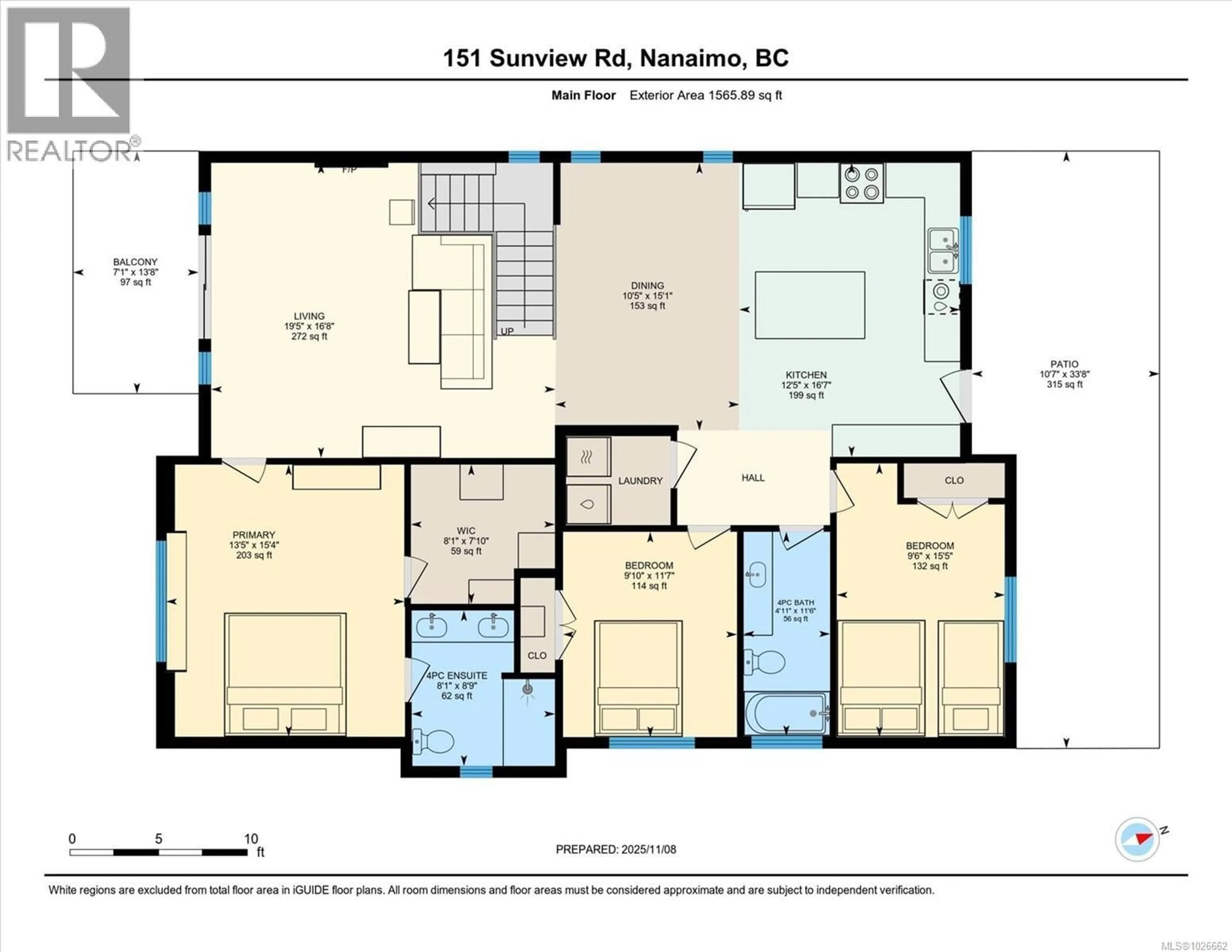 Floor plan for 151 SUNVIEW ROAD, Nanaimo British Columbia V9T0M6