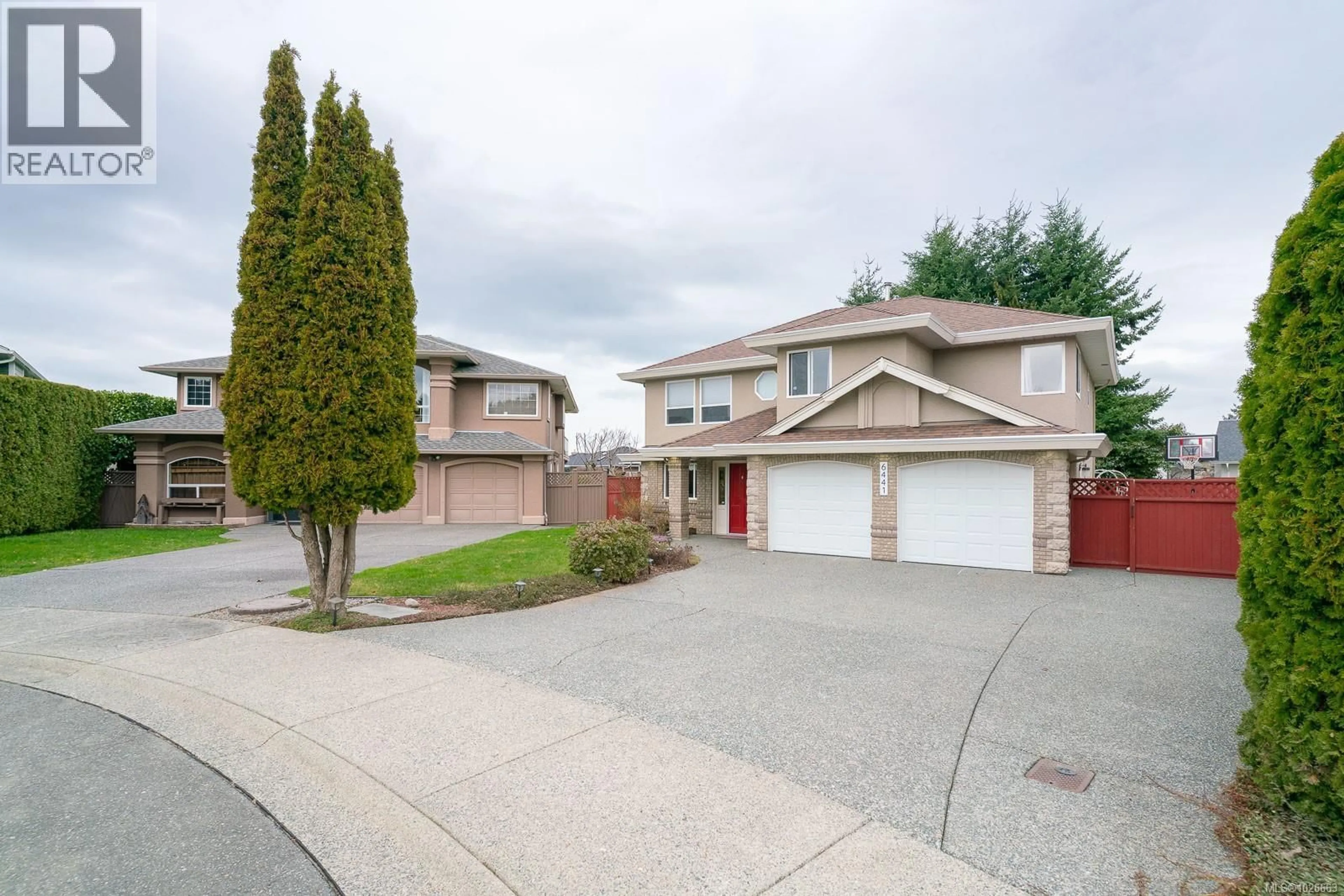 Home with vinyl exterior material, street for 6441 LASALLE ROAD, Nanaimo British Columbia V9V5S9